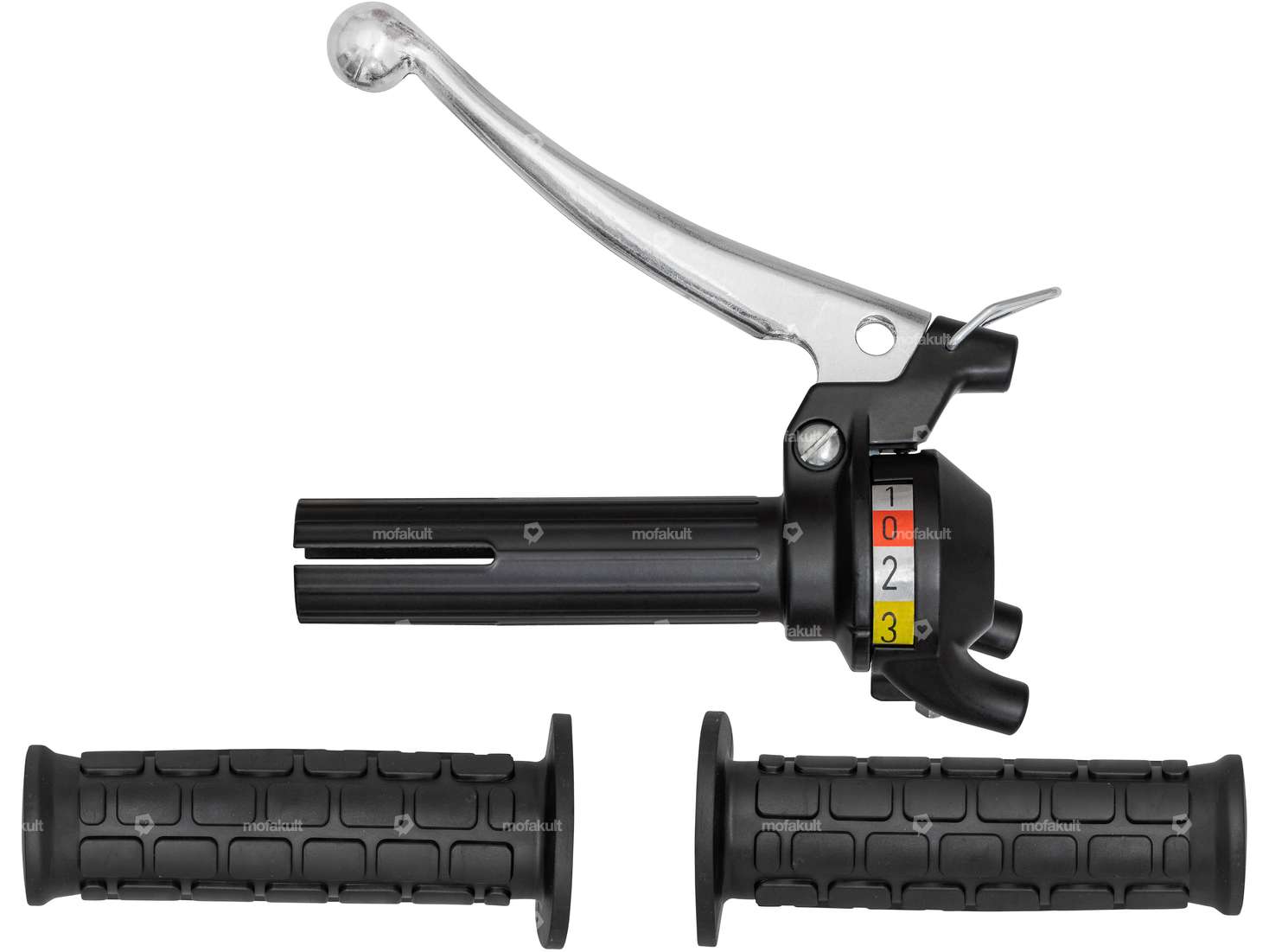 swiing® revival poignée de changement de vitesse 3 vitesses (réplique Magura) noir Carousel Image 1