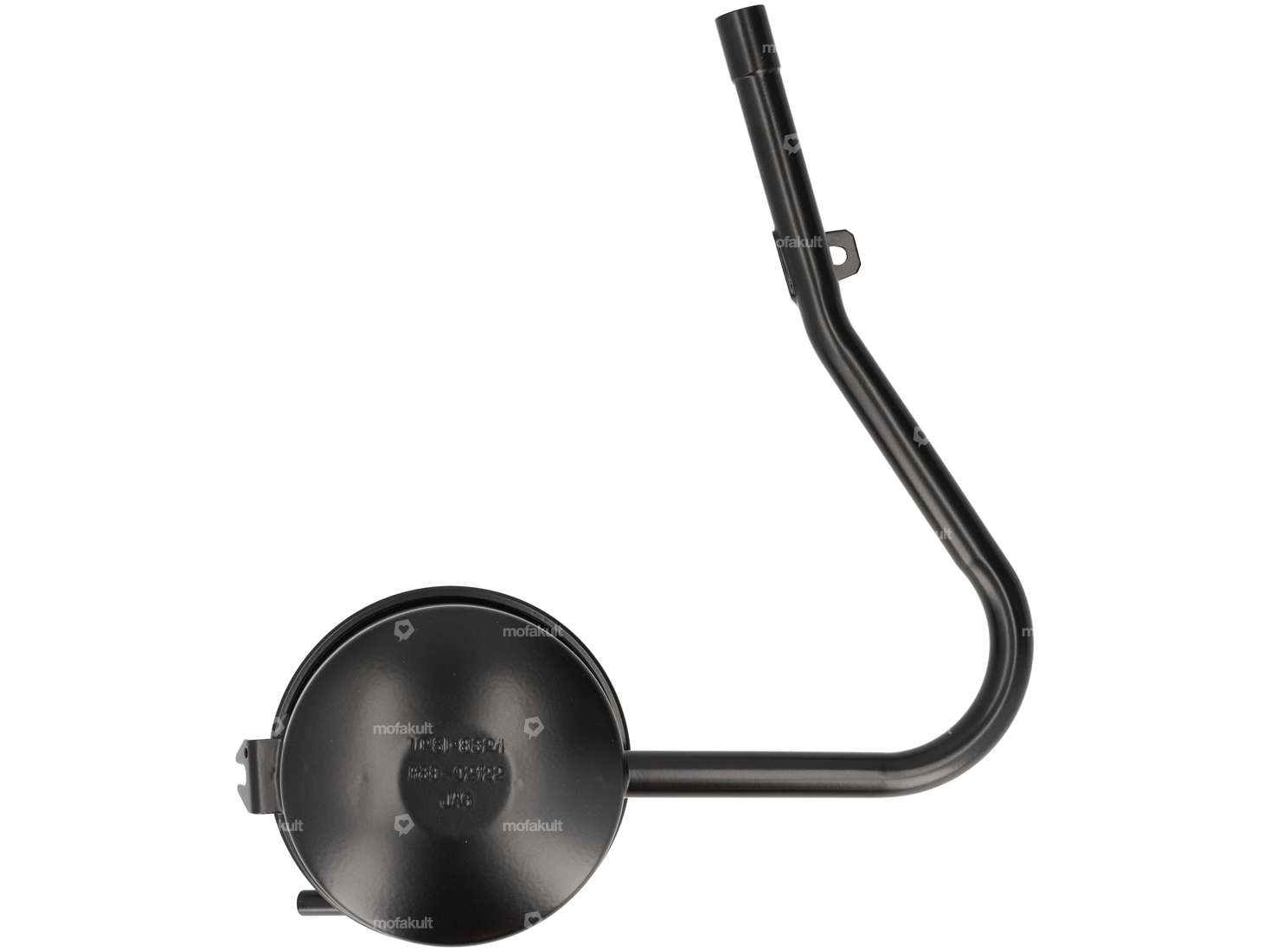 Exhaust 18.5 mm "Racing" black | Solex 3800 Carousel Image 1