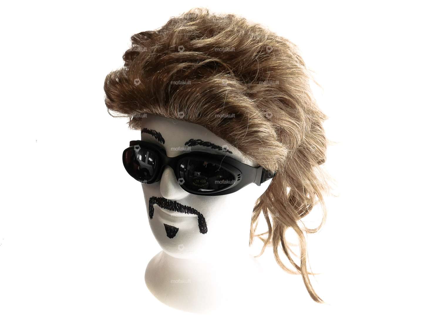 Lunettes de soleil avec bandeau noir Carousel Image 2