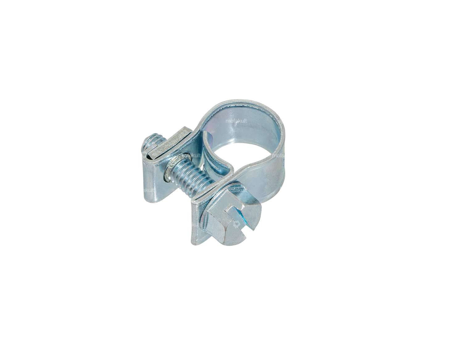 Solid screw clamp 8 - 10 mm W1 - galvanized Carousel Image 1