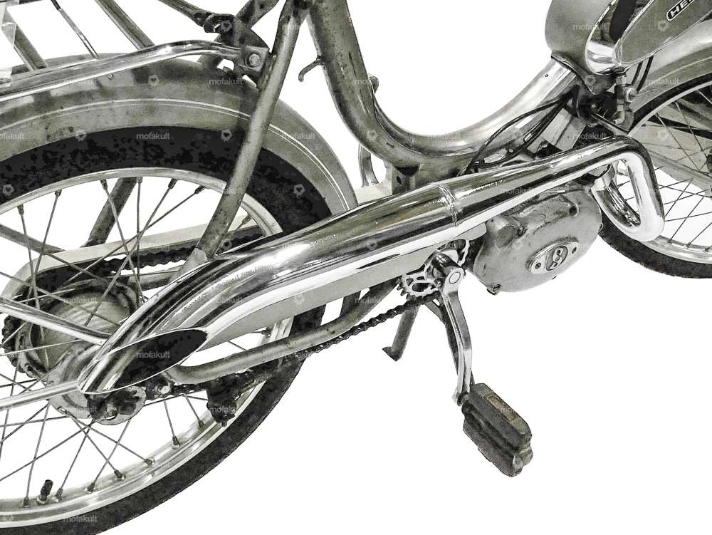 Collecteur d'échappement 28 mm Sidepipe | Sachs 50/2, 50/3 Carousel Image 5