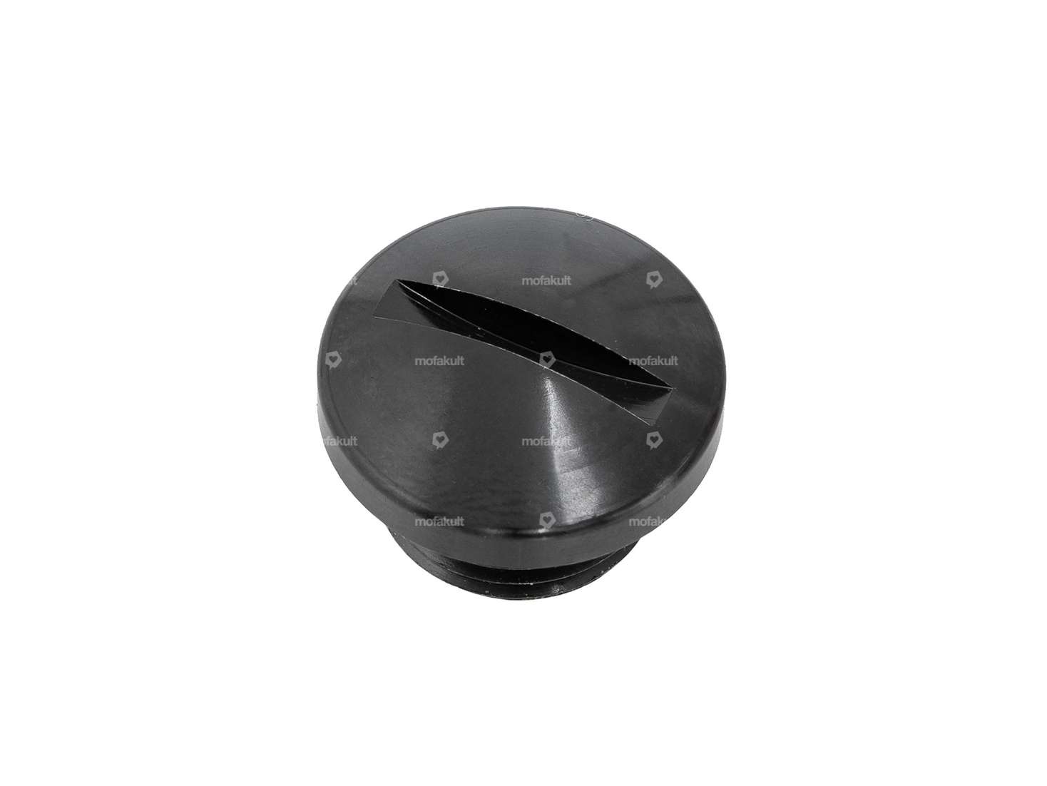 66HEROES Oil filler plug M14x1.25 aluminum black | Morini M01 Carousel Image 1