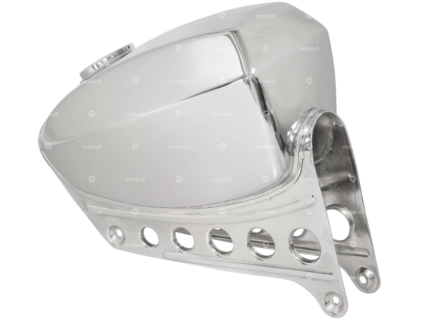66HEROES Fuel tank Inox | Puch X30 Sport Carousel Image 2