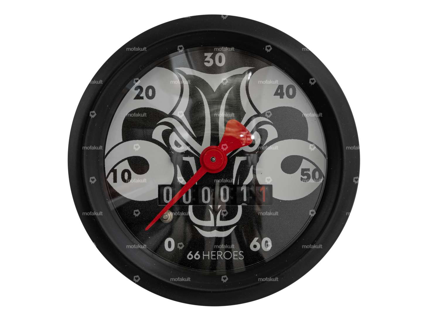 66HEROES Tachymètre "66HEROES" 60 km/h Ø 60 mm Carousel Image 2