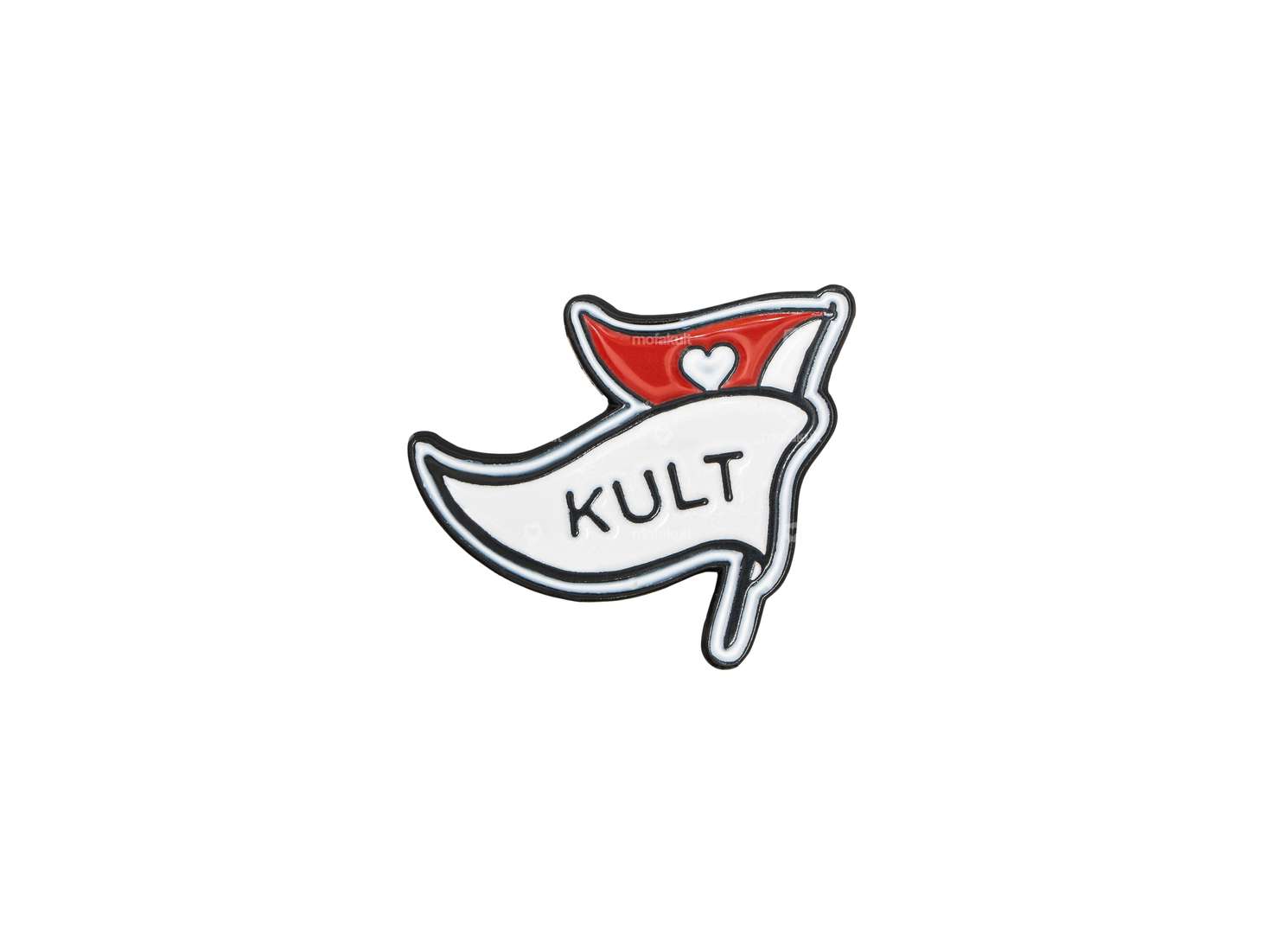 mk-Merch Pin "Kult Flag" 20 x 17 mm Carousel Image 1