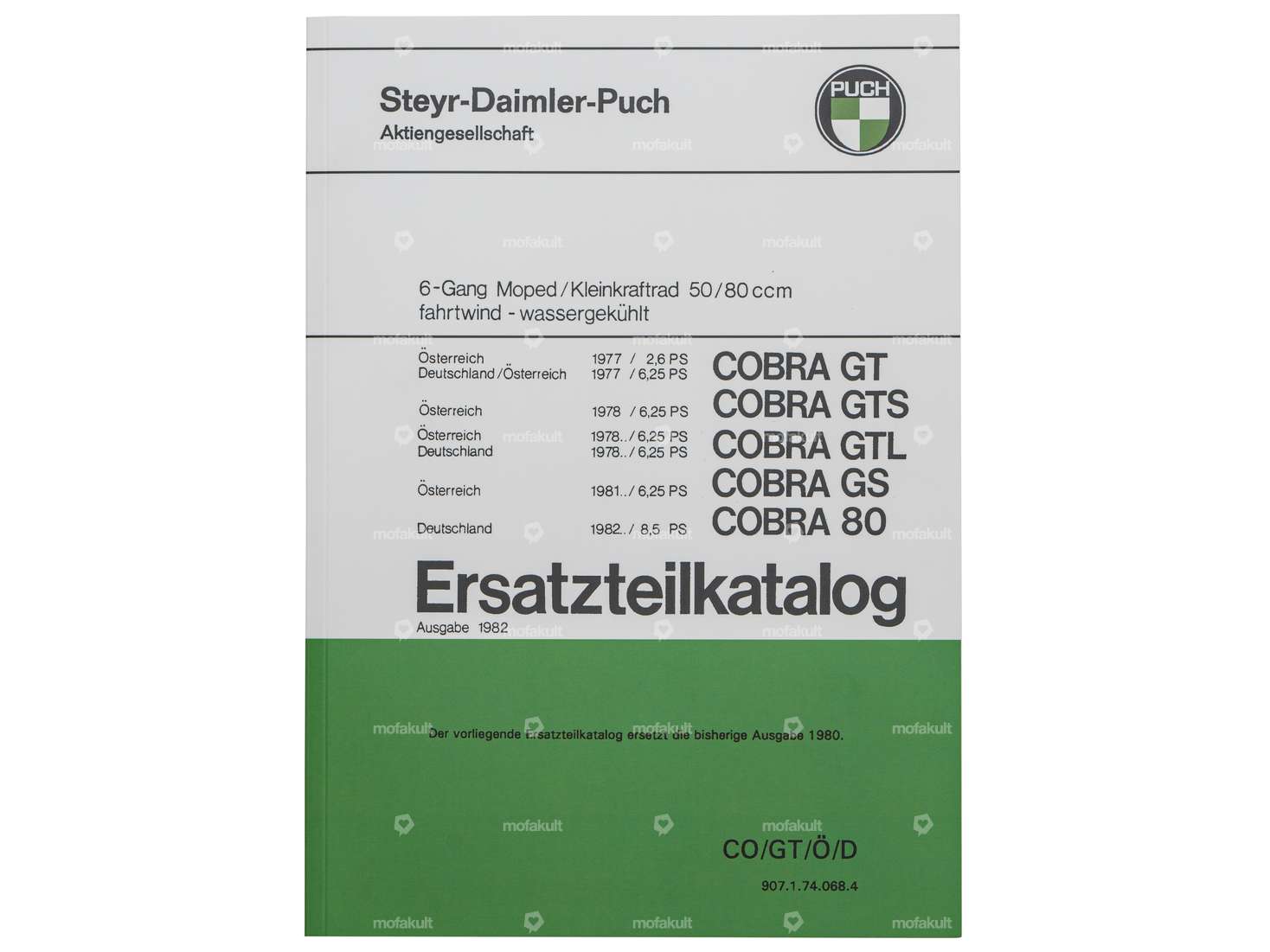 Catalogue de pièces détachées | Puch Cobra 6-Gang (AT, DE) Carousel Image 1