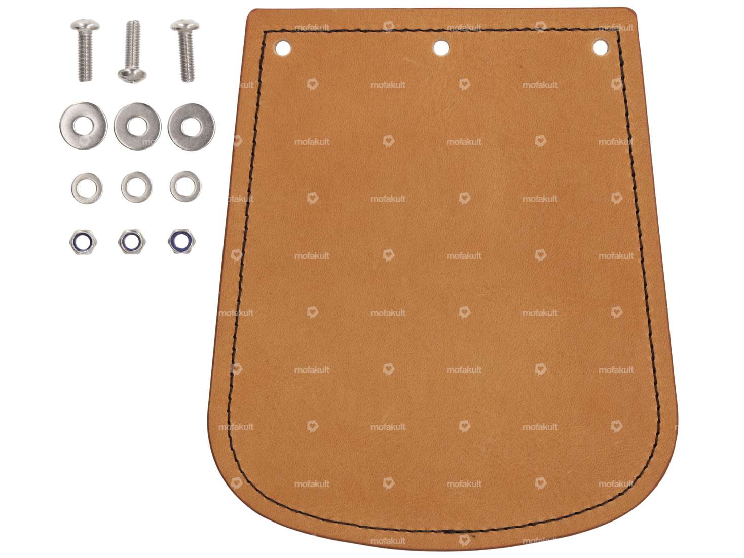 66HEROES Chiffon anti-éclaboussures large cuir Carousel Image 1