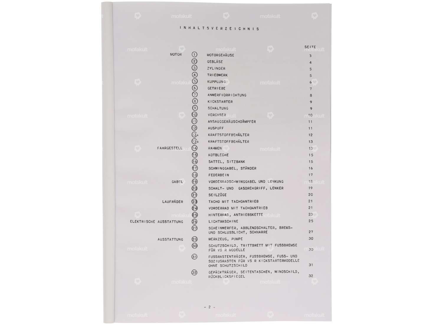 Catalogue de pièces détachées | Puch VS 50 R, RS Carousel Image 2