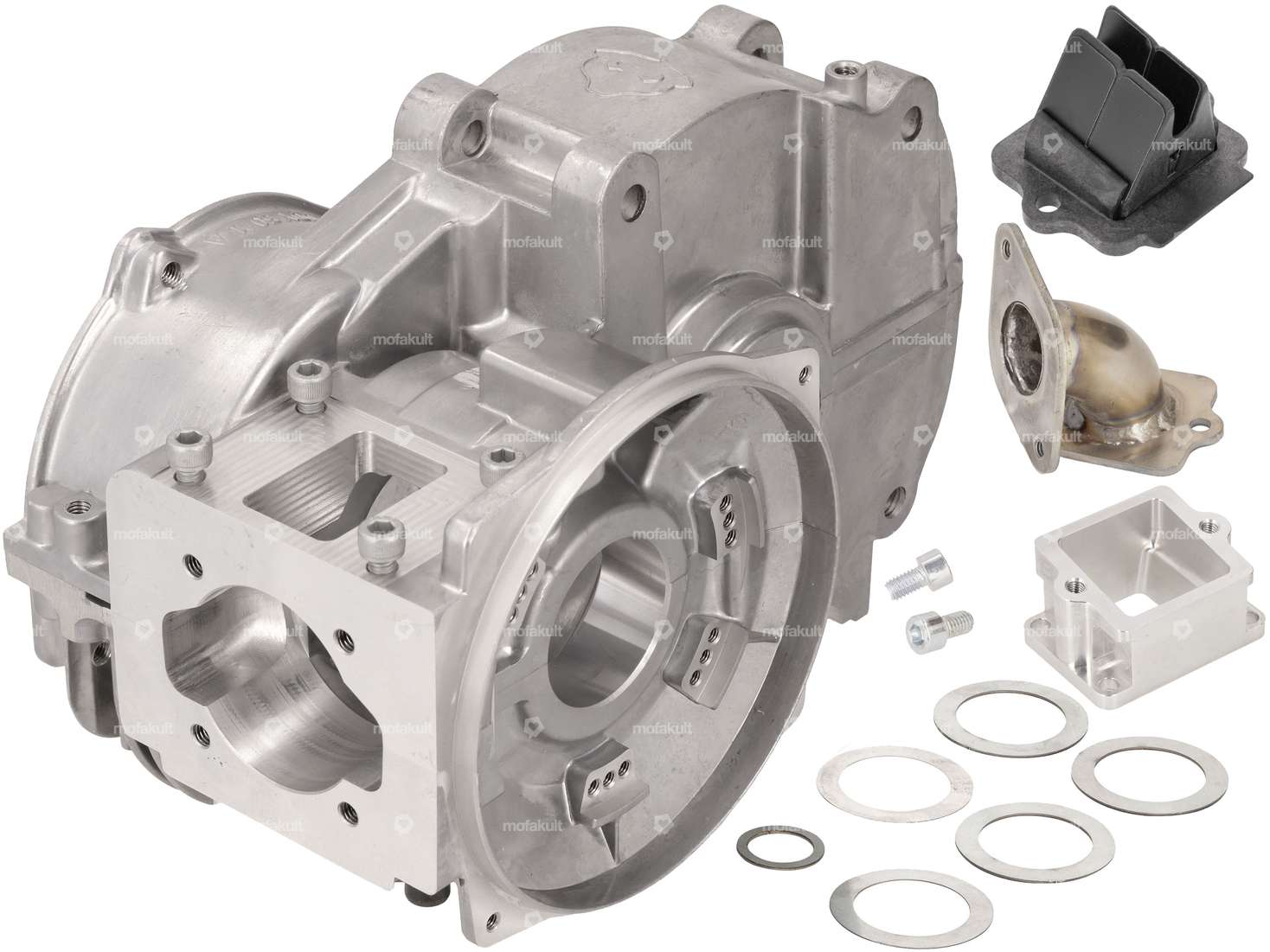 ADDY engine housing set GME "der.pruefstand" Edition | Puch E50 Carousel Image 1