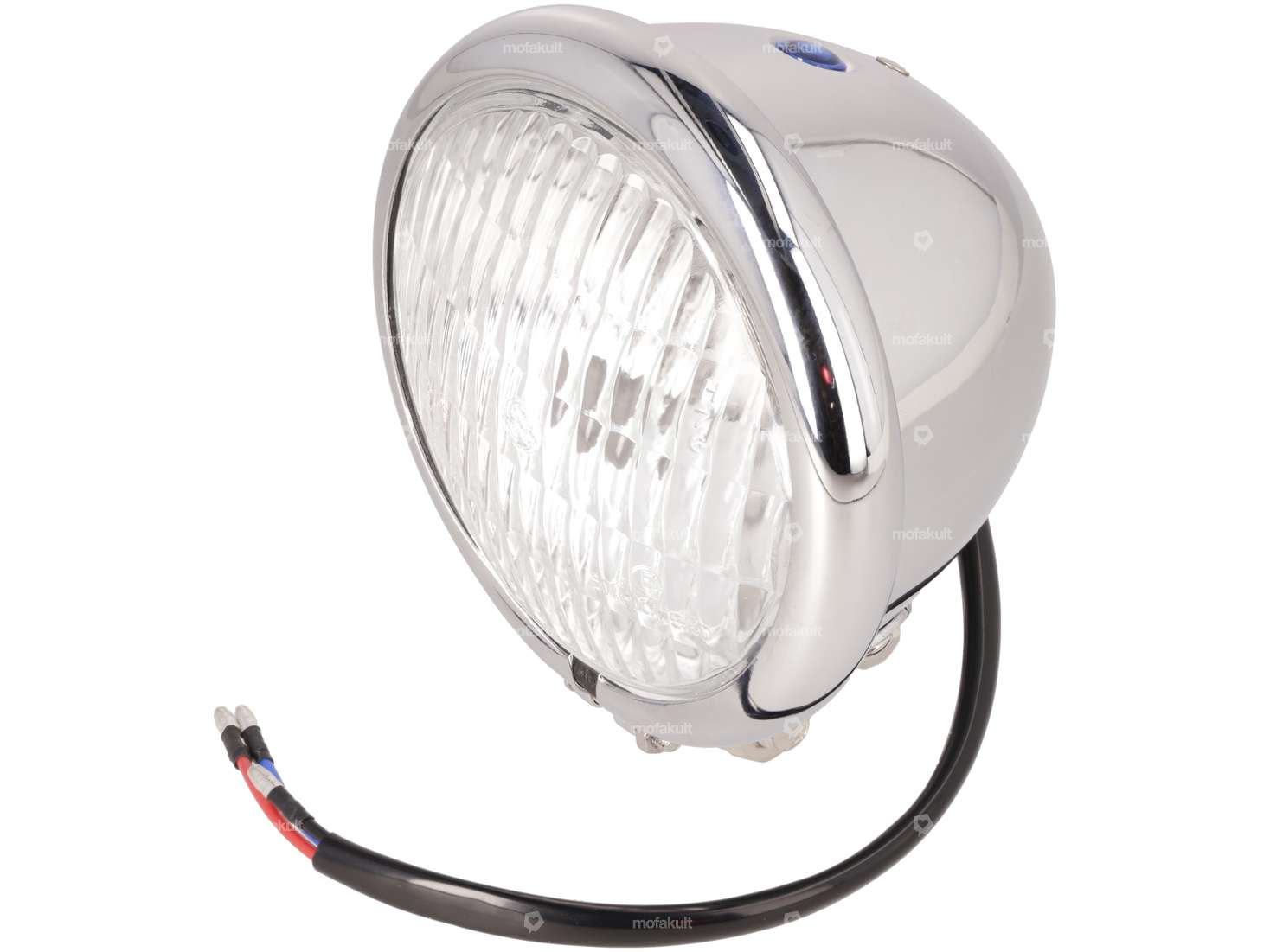 Phare "Harley" Ø 12 cm Chrome Carousel Image 1