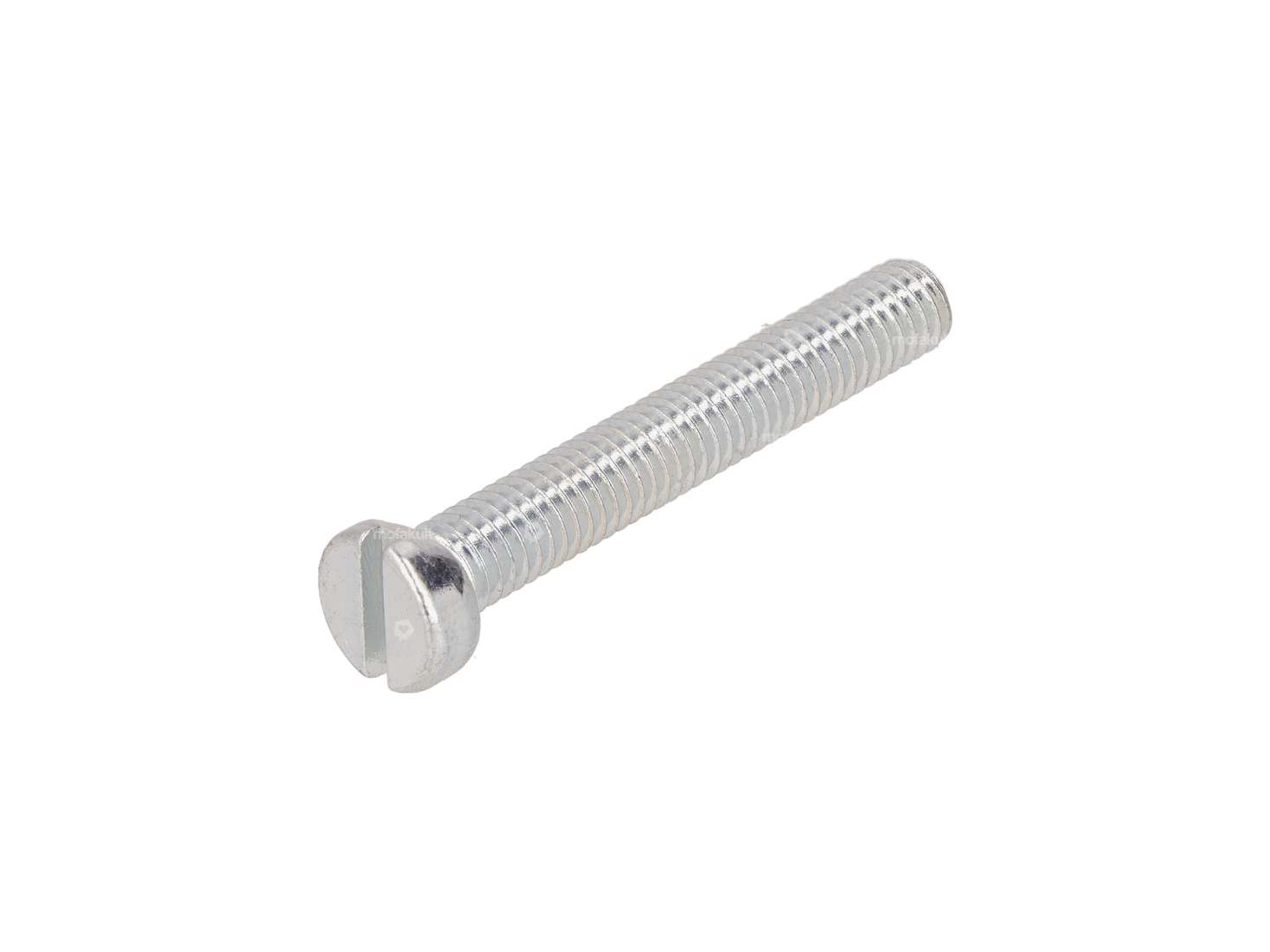 Vis M6x40 tête cylindrique fendue zinguée Carousel Image 1