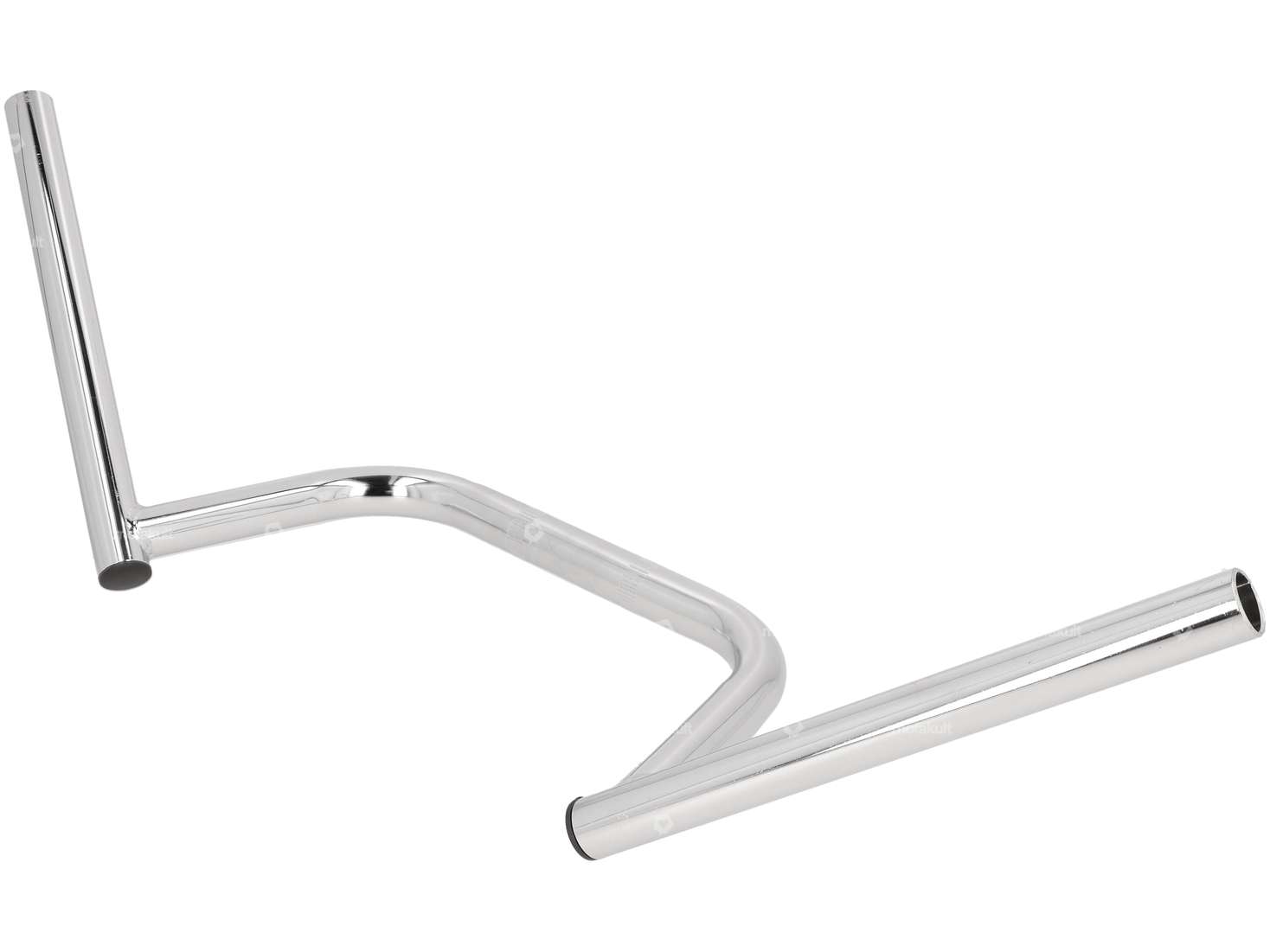 Handlebar fork plate 16 cm Cruise chrome Carousel Image 2