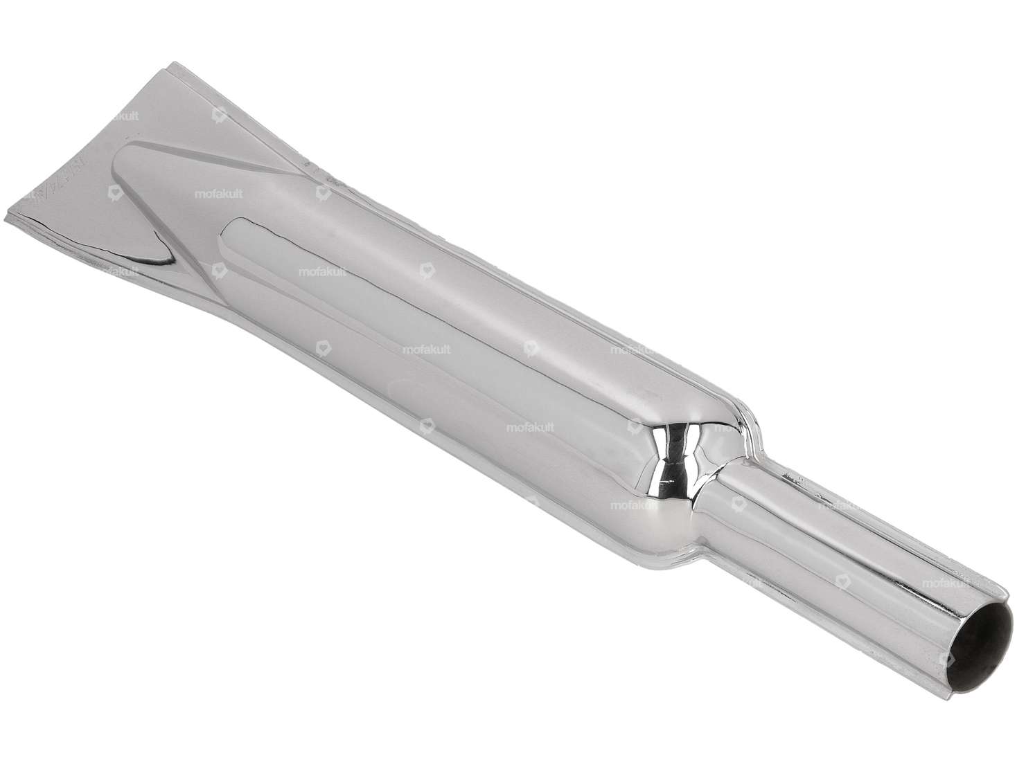 Pot d'échappement (28/56mm) chromé court Carousel Image 3