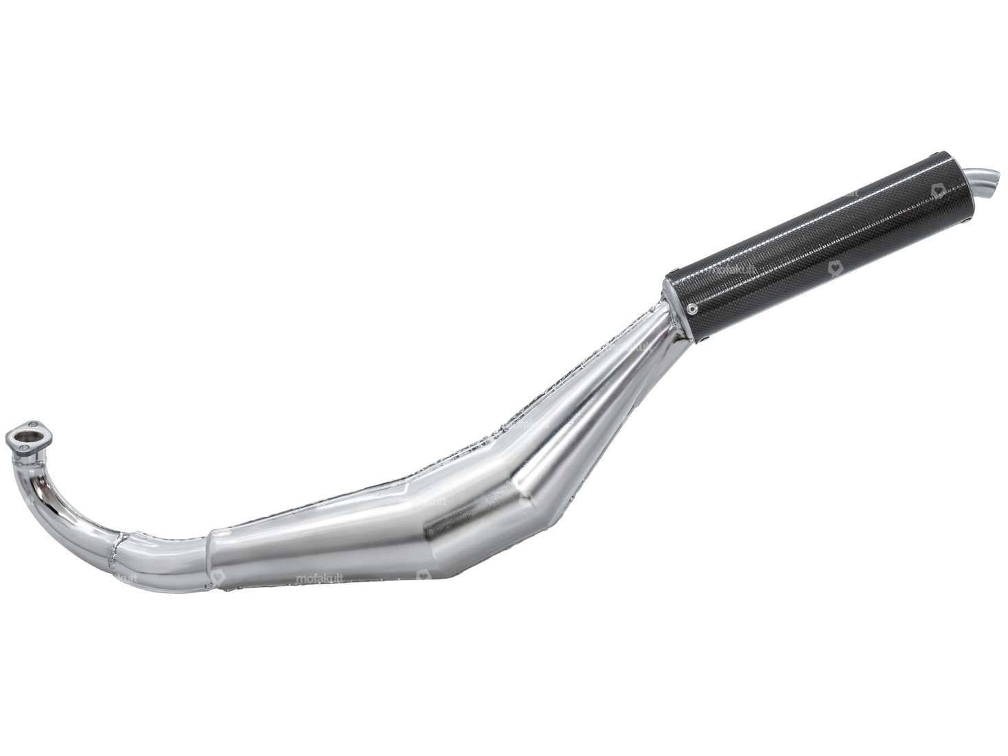 Simonini pot d'échappement chromé | Puch Carousel Image 1