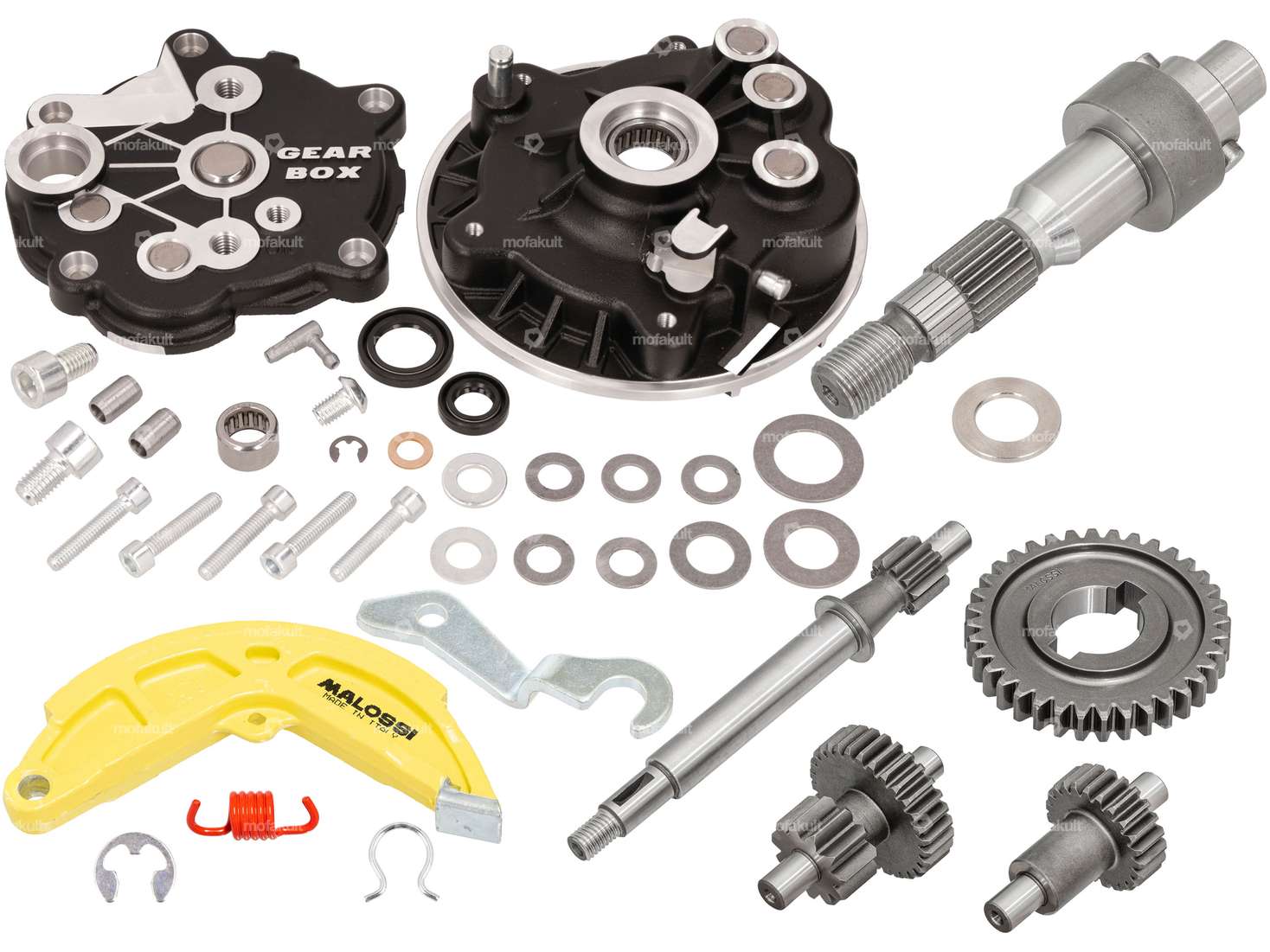 Malossi kit de transmission Vario | Piaggio Ciao, SI, Bravo, Boxer Carousel Image 1