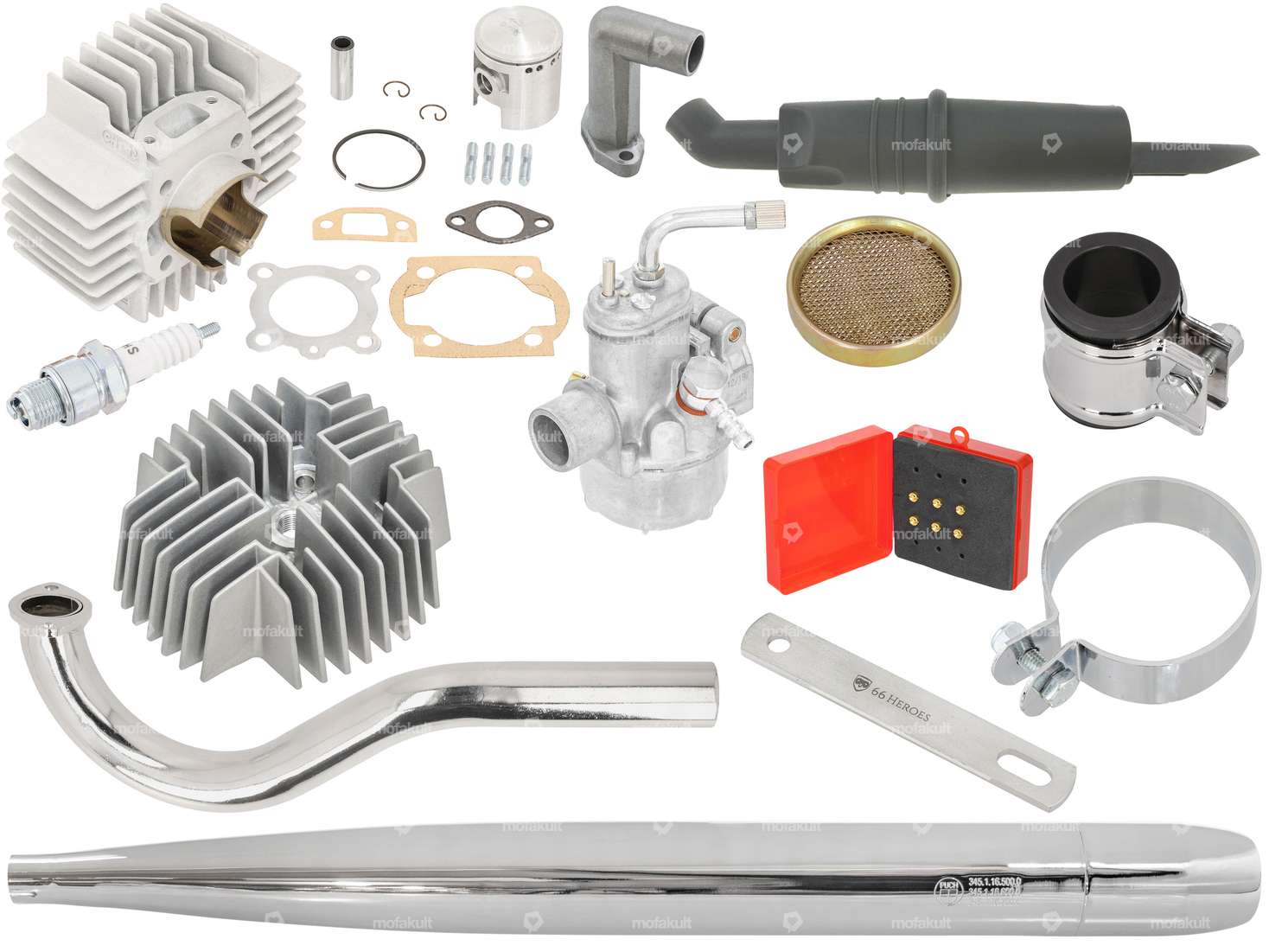 swiing® ingenious 45 mm tuning set (15 mm SRE carburetor) | Puch Z50 Carousel Image 1