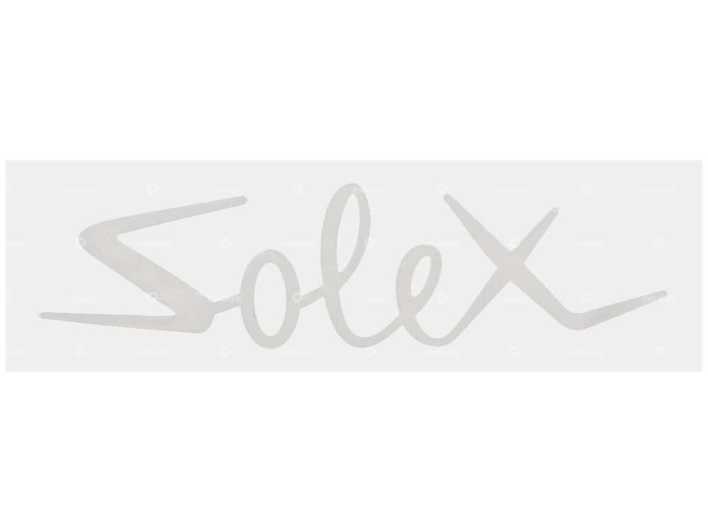Sticker Solex white 102 x 27 mm Carousel Image 1