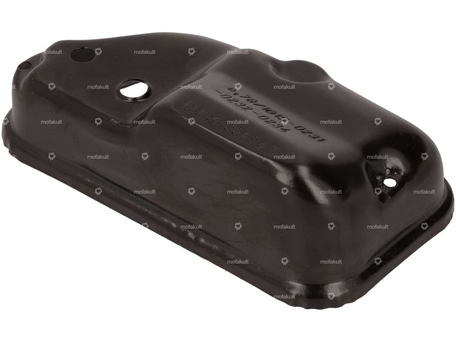 Piaggio couvercle de cuve de carburateur noir, avec lubrification séparée | Vespa PX Lusso, T5 Carousel Image 2
