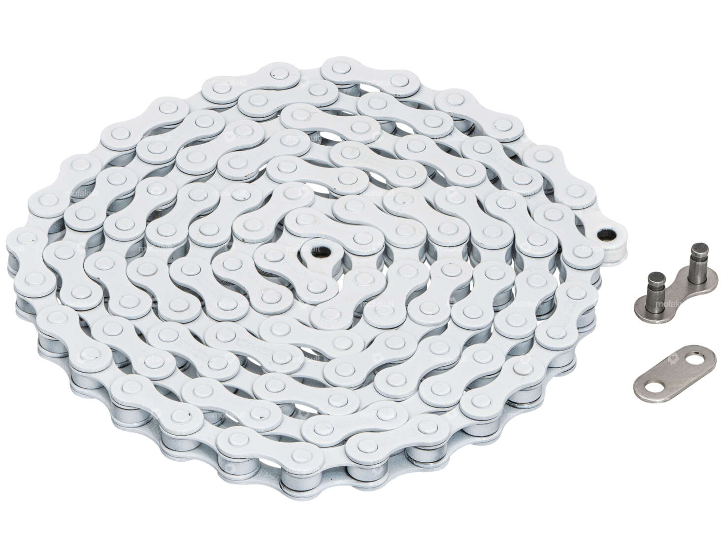 KMC pedal chain white Carousel Image 1