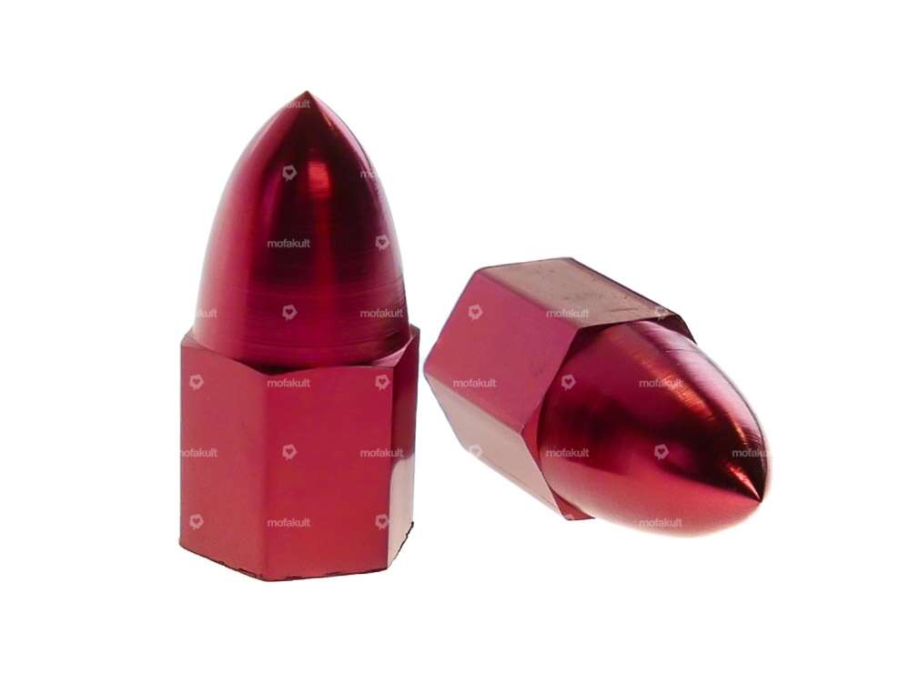 Bouchons de valve Spike rouge Carousel Image 1
