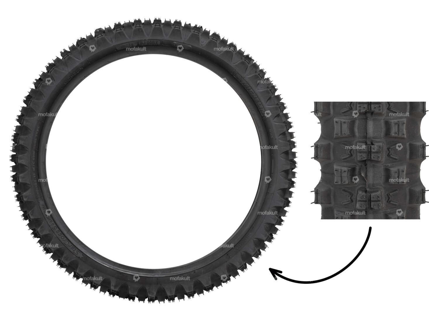 Michelin 70/100 - 17" Pneus Starcross 5 Medium Cross Carousel Image 1