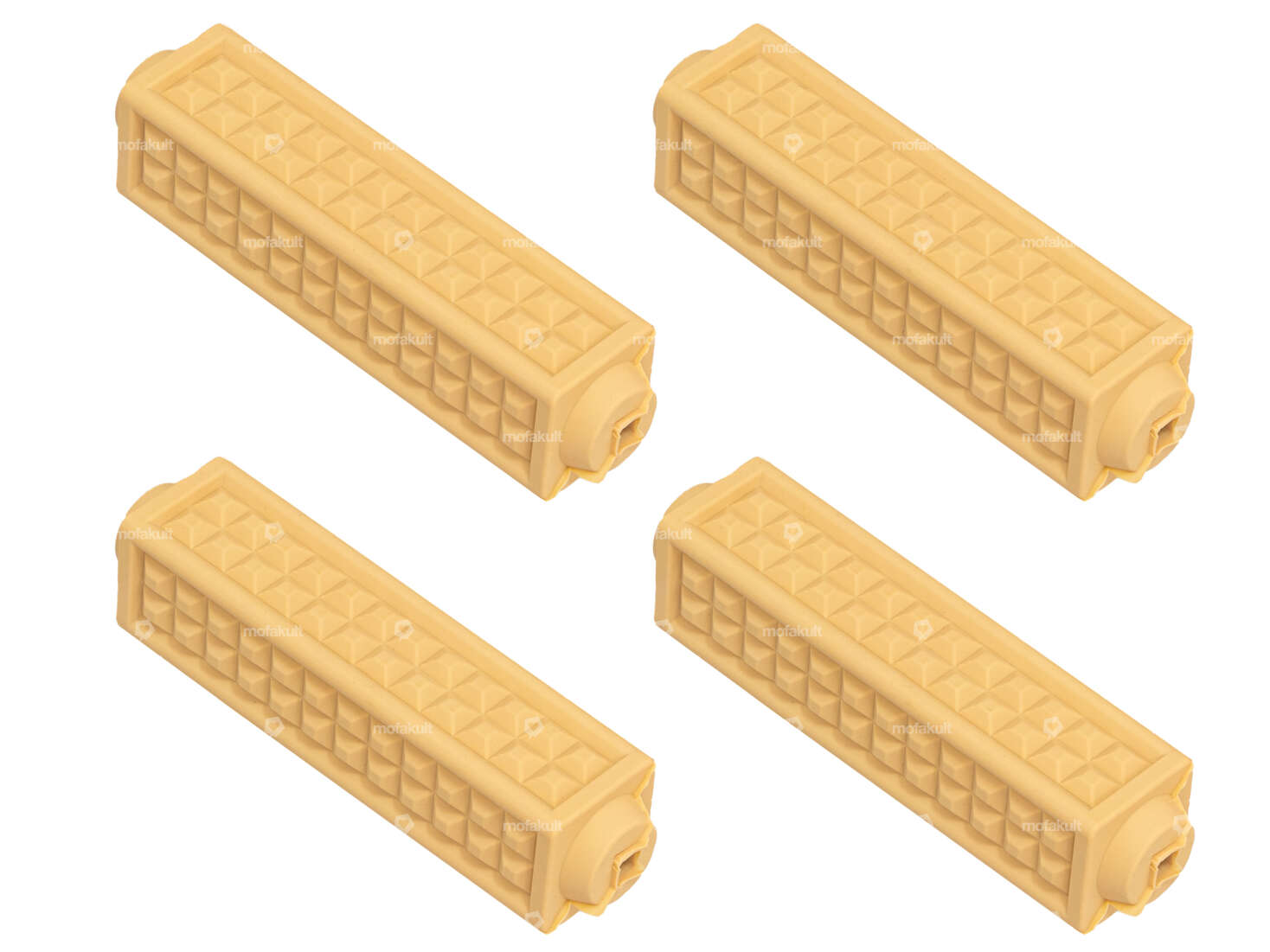 Jeu de pédales "ECLAIR" crème | Solex / Motobécane Carousel Image 1