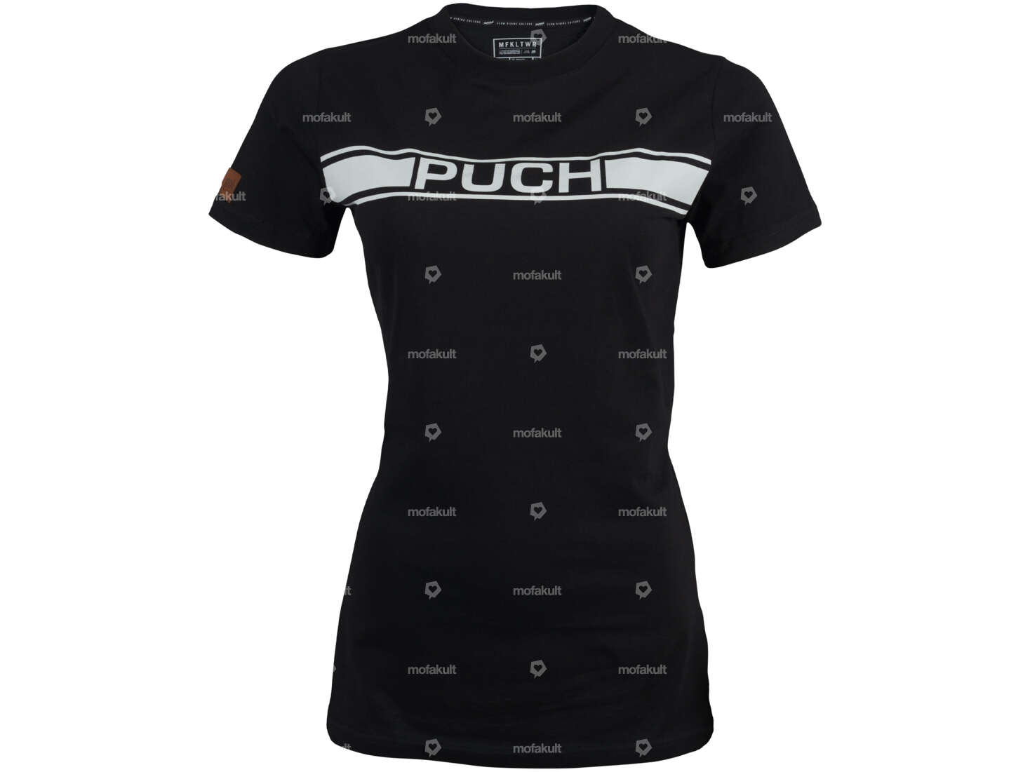 T-shirt Mofakultwear "Puch" (M-XXL) Woman Black Carousel Image 1