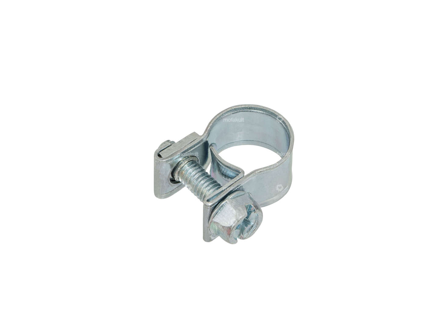 Solid screw clamp 9 - 11 mm W1 - galvanized Carousel Image 1