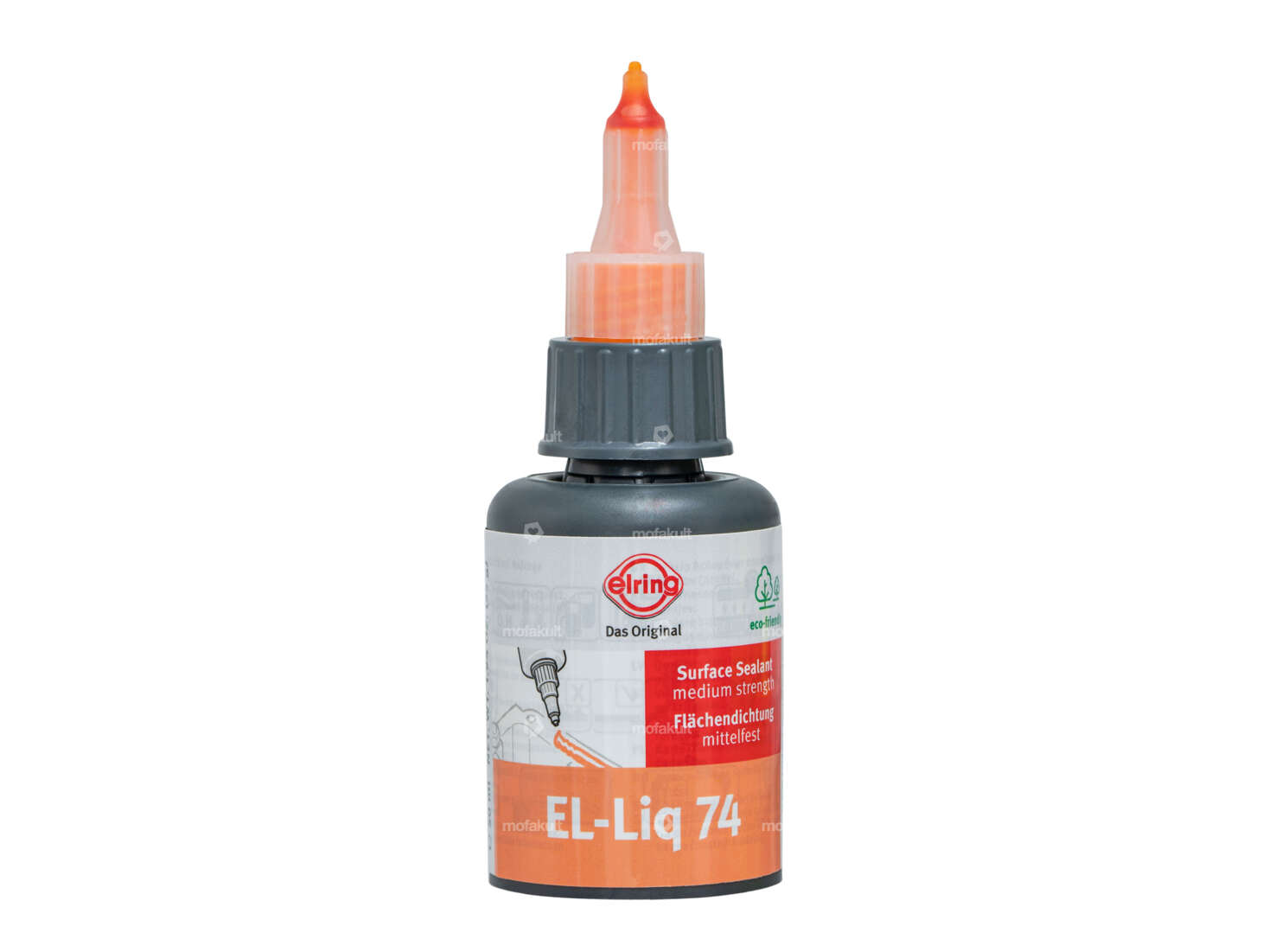 Elring mastic d'étanchéité EL-Liq 74 faible résistance, durcissement 50 ml orange Carousel Image 1