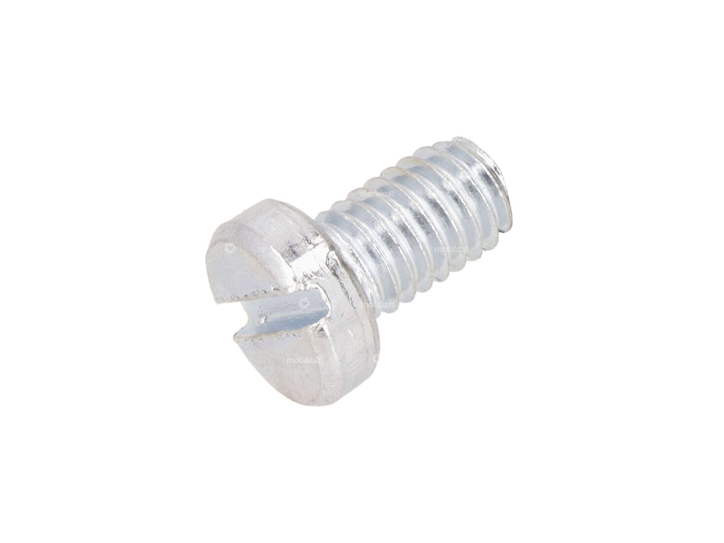 Vis M6x10 tête cylindrique fendue zinguée Carousel Image 1