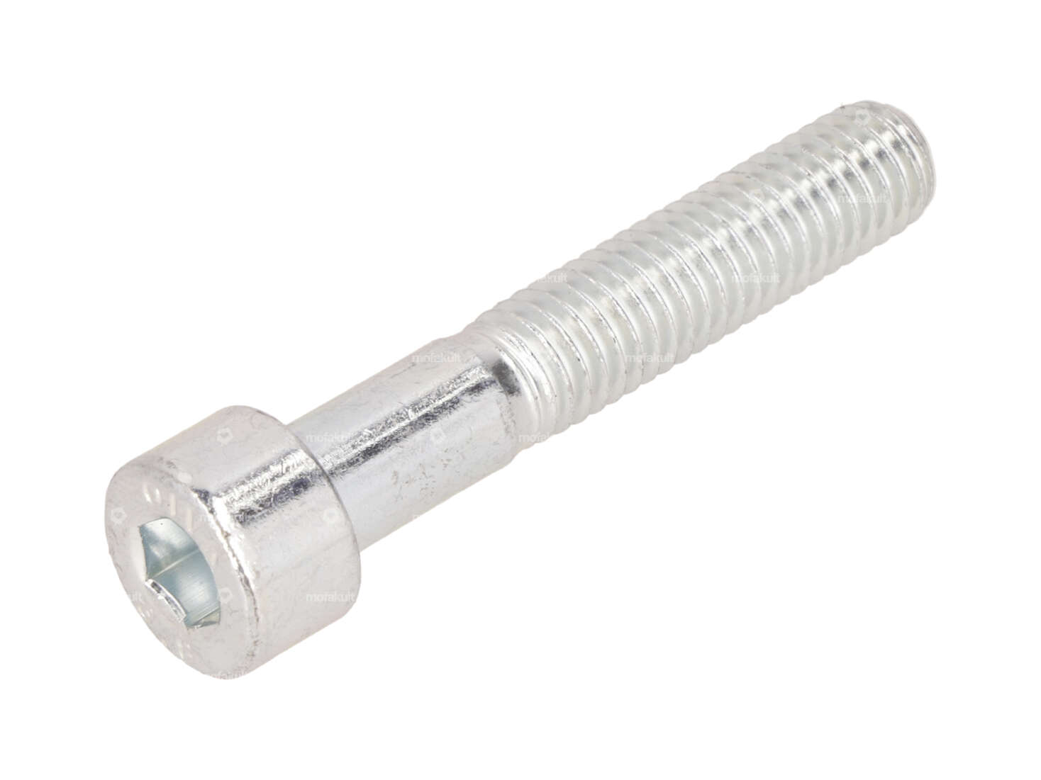 Screw M8x45 cylinder head shank hexagon socket, galvanized Carousel Image 1