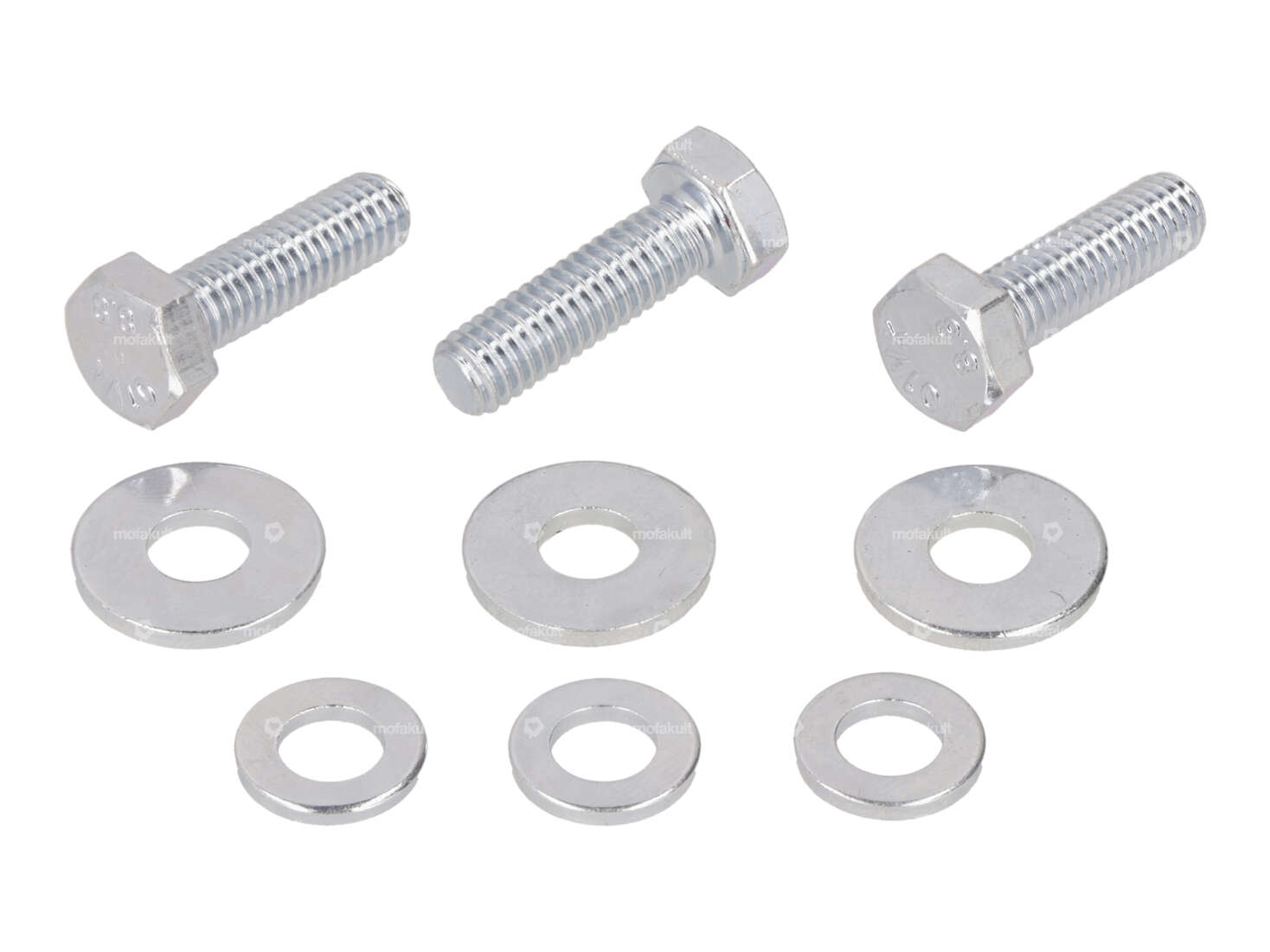 swiing® revival screw set rear mudguard galvanized | Pony Cross 521 Carousel Image 1