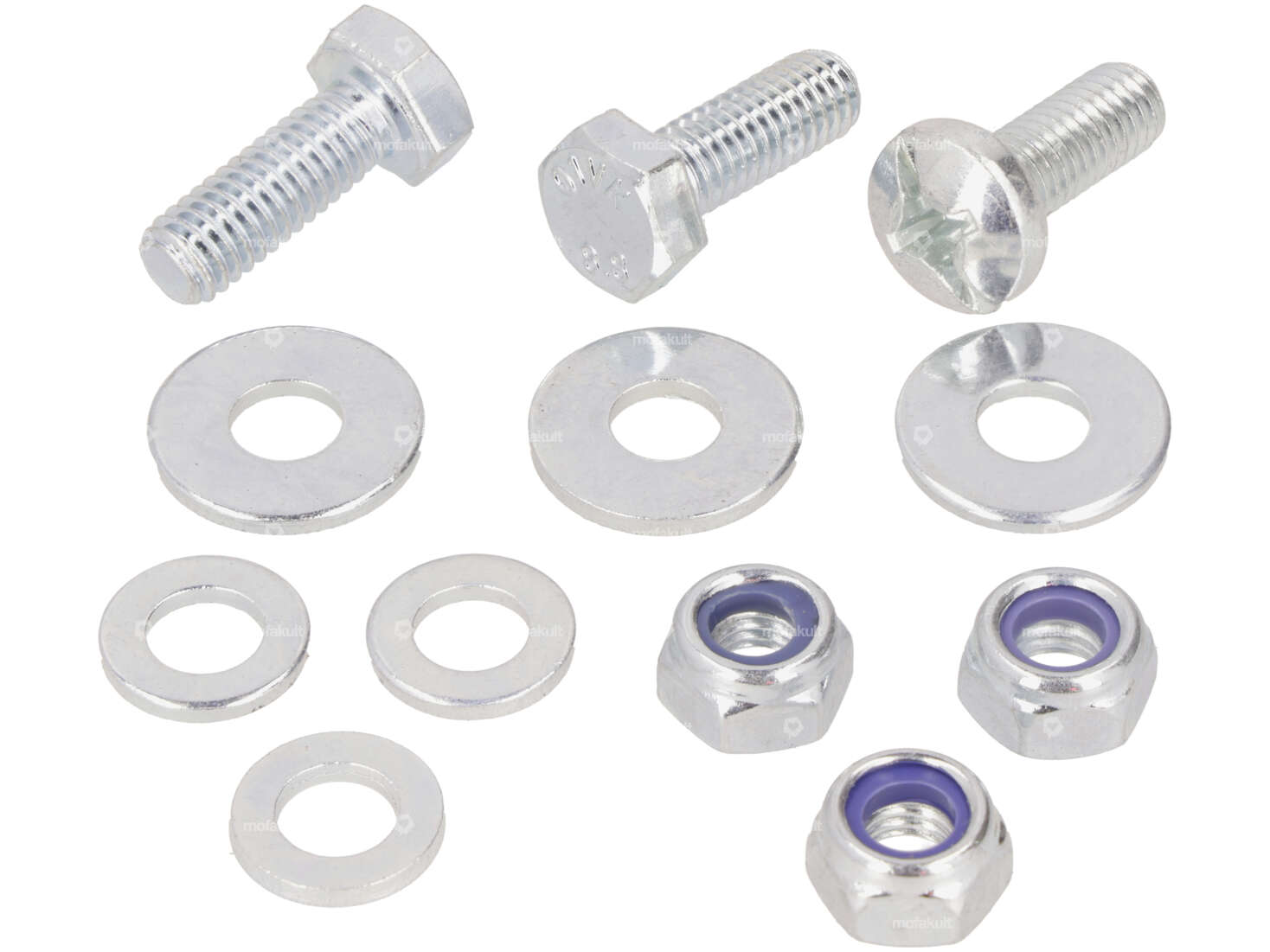 swiing® revival Kit de vis pour feu arrière galvanisé | Pony GTX 521 Carousel Image 1