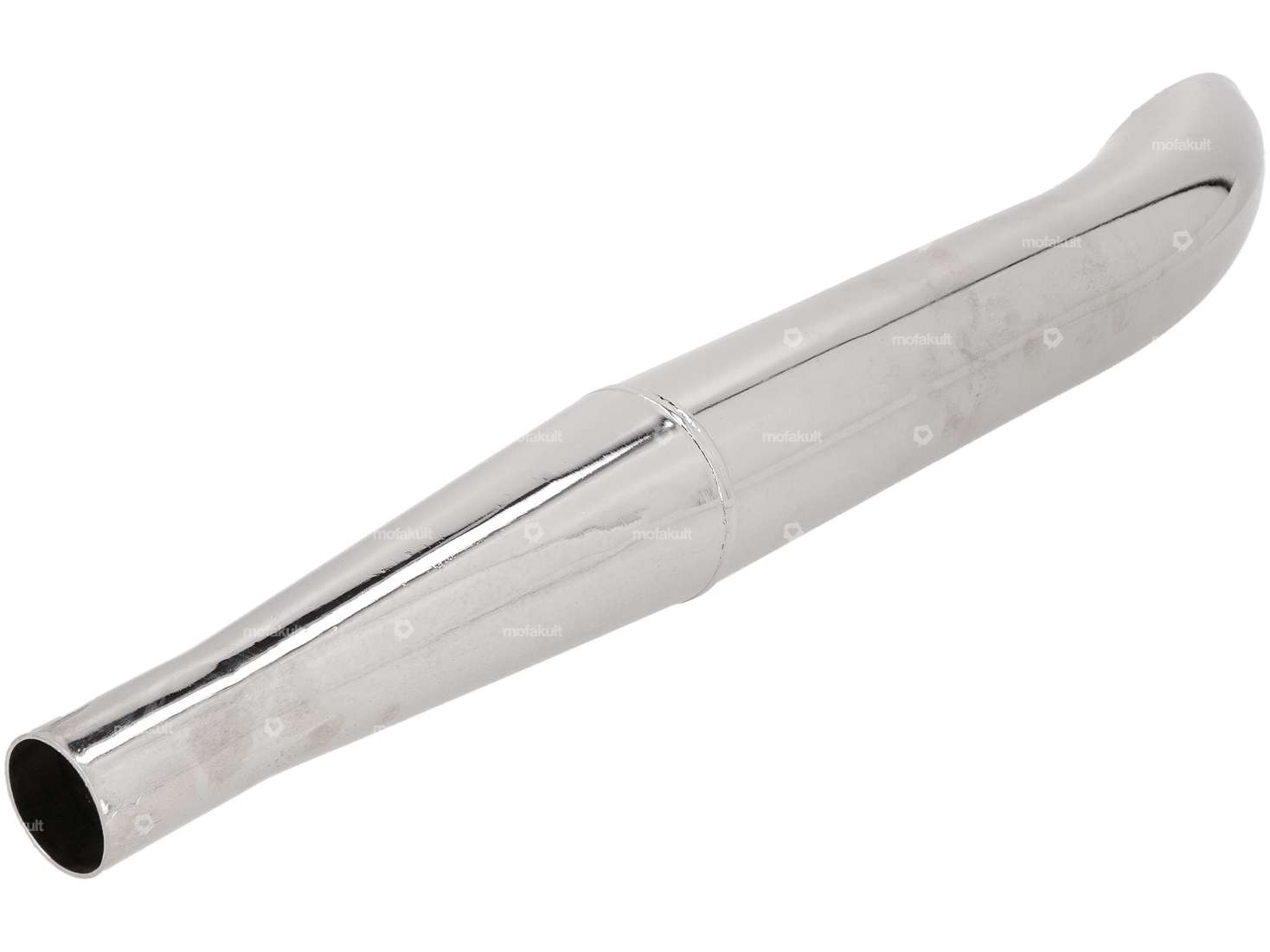 Sidepipe Ø 32 / 60 mm chrome (qualité B) Carousel Image 2