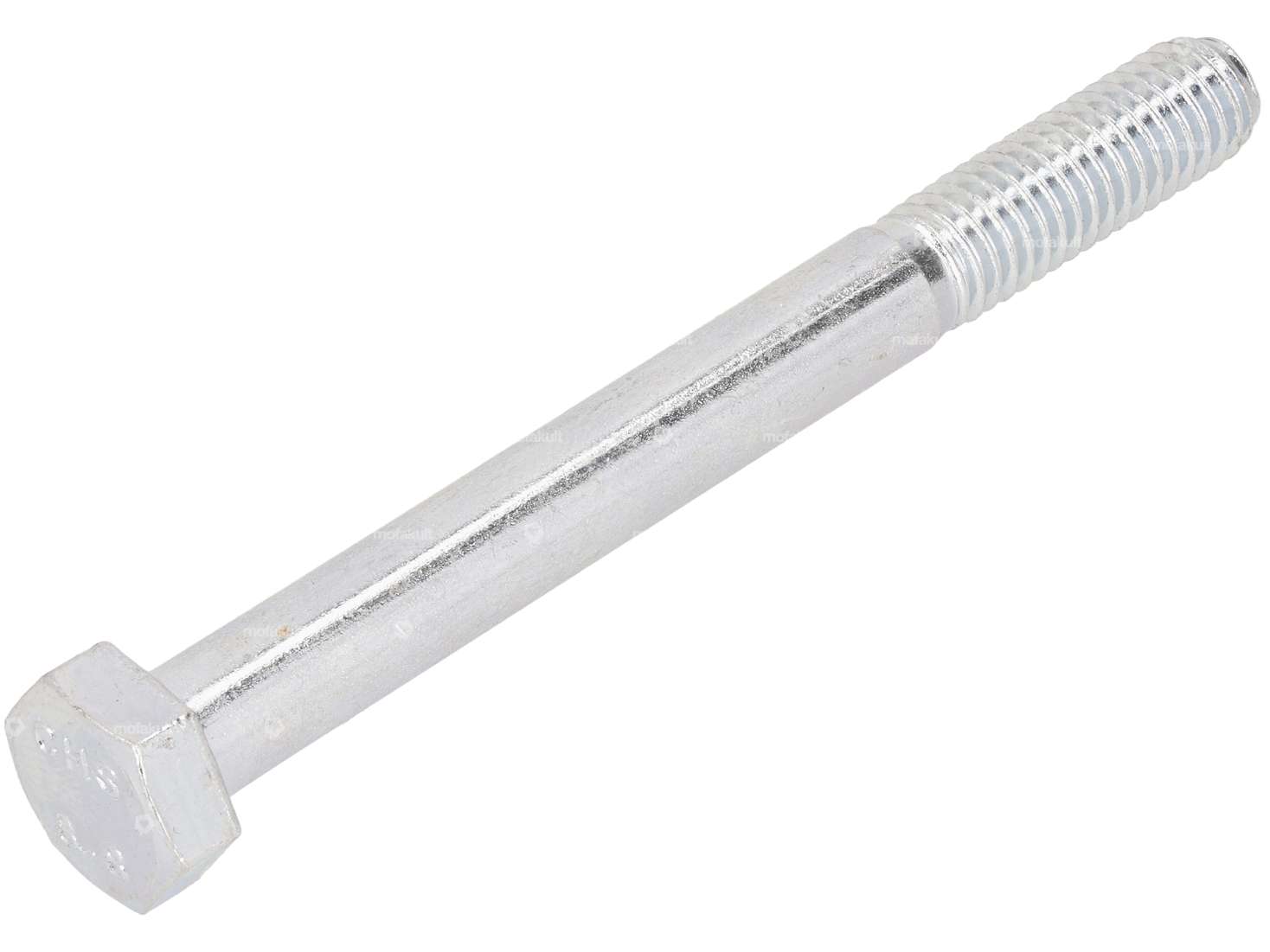 Vis M8x80 hexagonale avec tige galvanisée Carousel Image 1