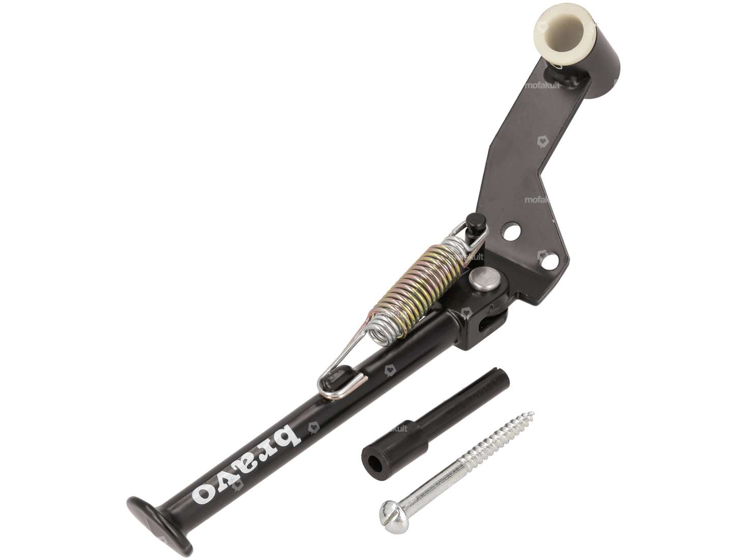 Buzzetti béquille latérale "bravo" noir NOS | Piaggio Bravo, SUPERbravo Carousel Image 1