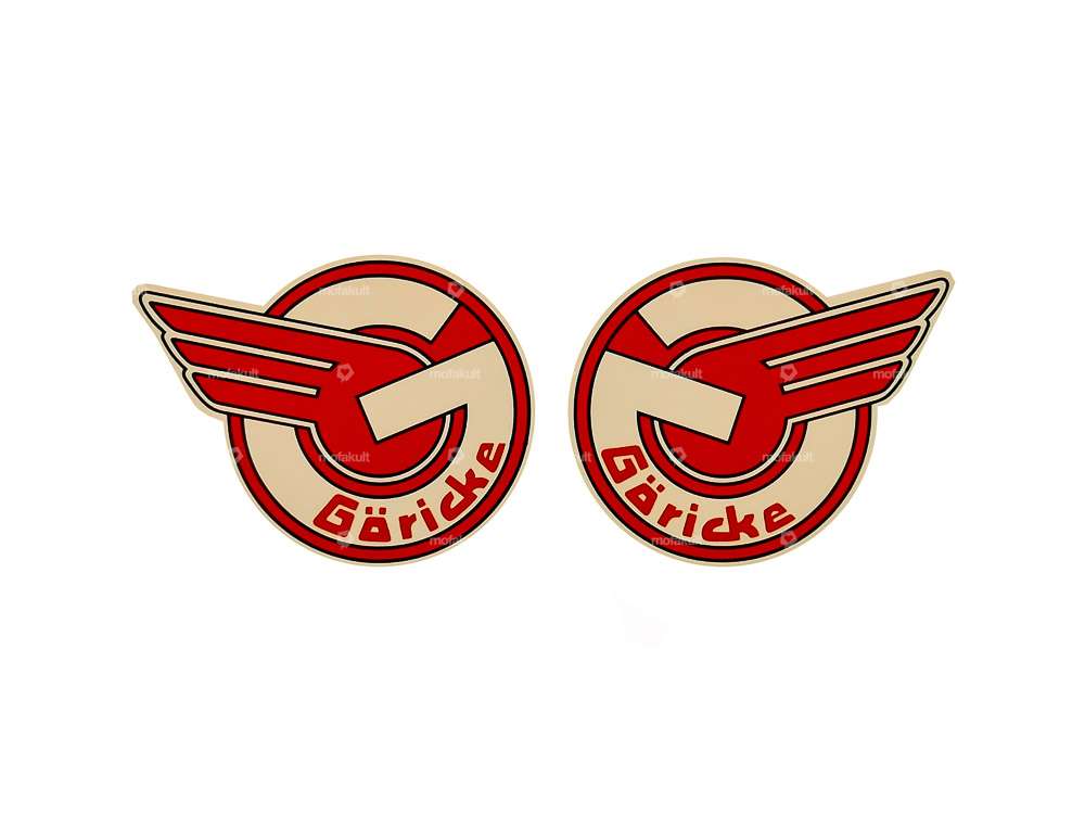 Ailes de Göricke Décalcomanie à l'eau Carousel Image 1