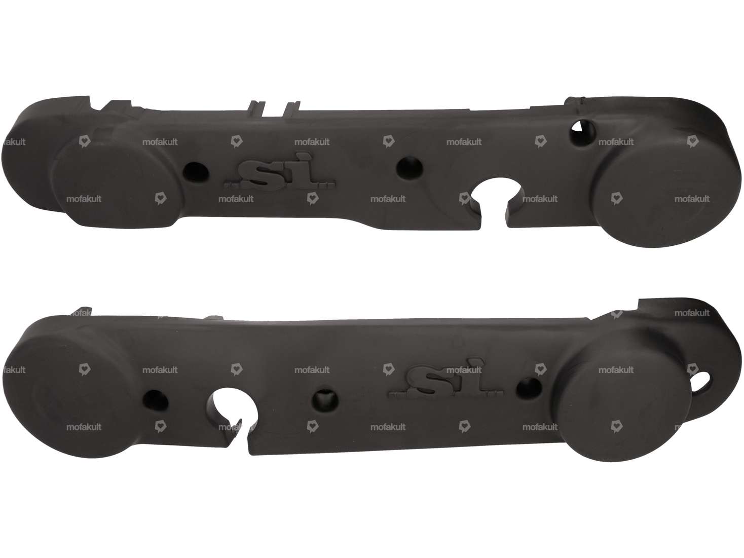 Protections latérales Mono / Vario noir | Piaggio SI Carousel Image 1