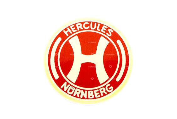 Décalcomanie à l'eau Hercules Armoiries rouge Carousel Image 1