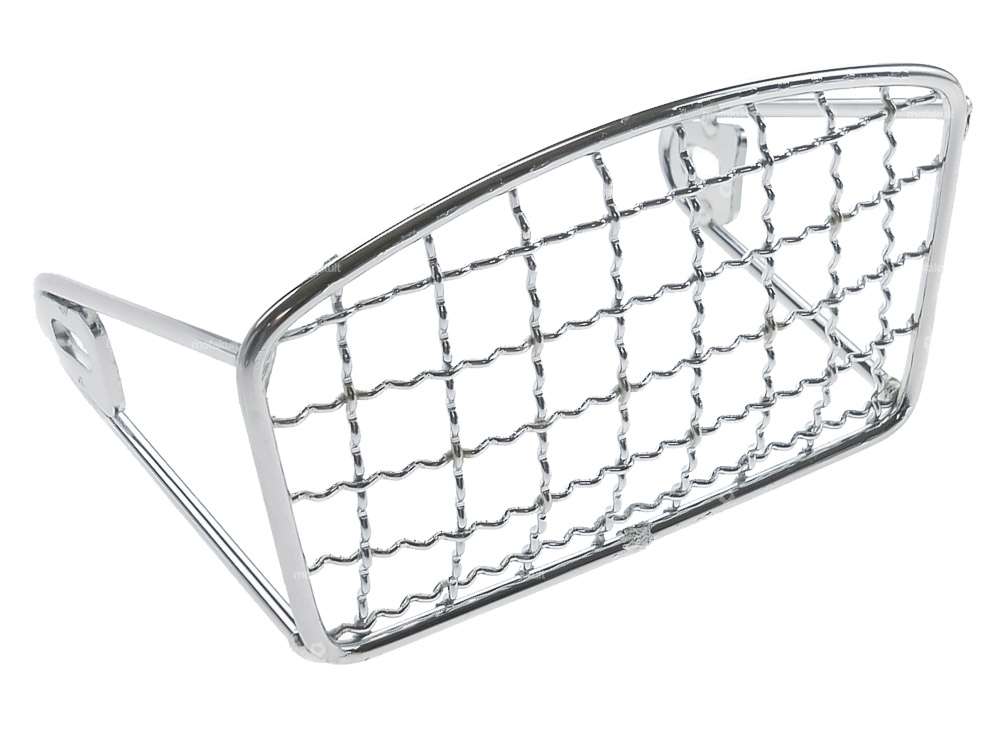 Grille de lampe chromée carrée Carousel Image 1