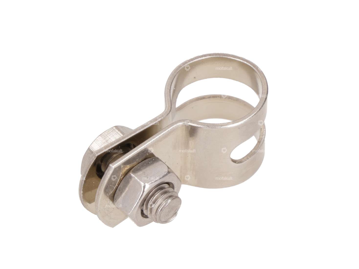 Collier de serrage 13 - 14 mm Plaque d'ancrage de frein Inox Carousel Image 1