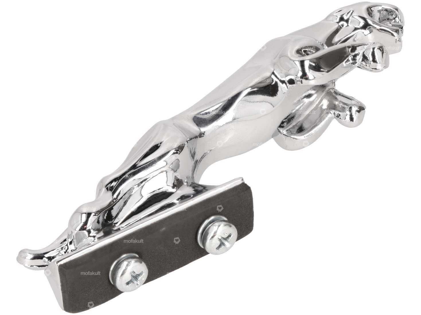 Figurine décorative Panthère grande Chrome Carousel Image 2