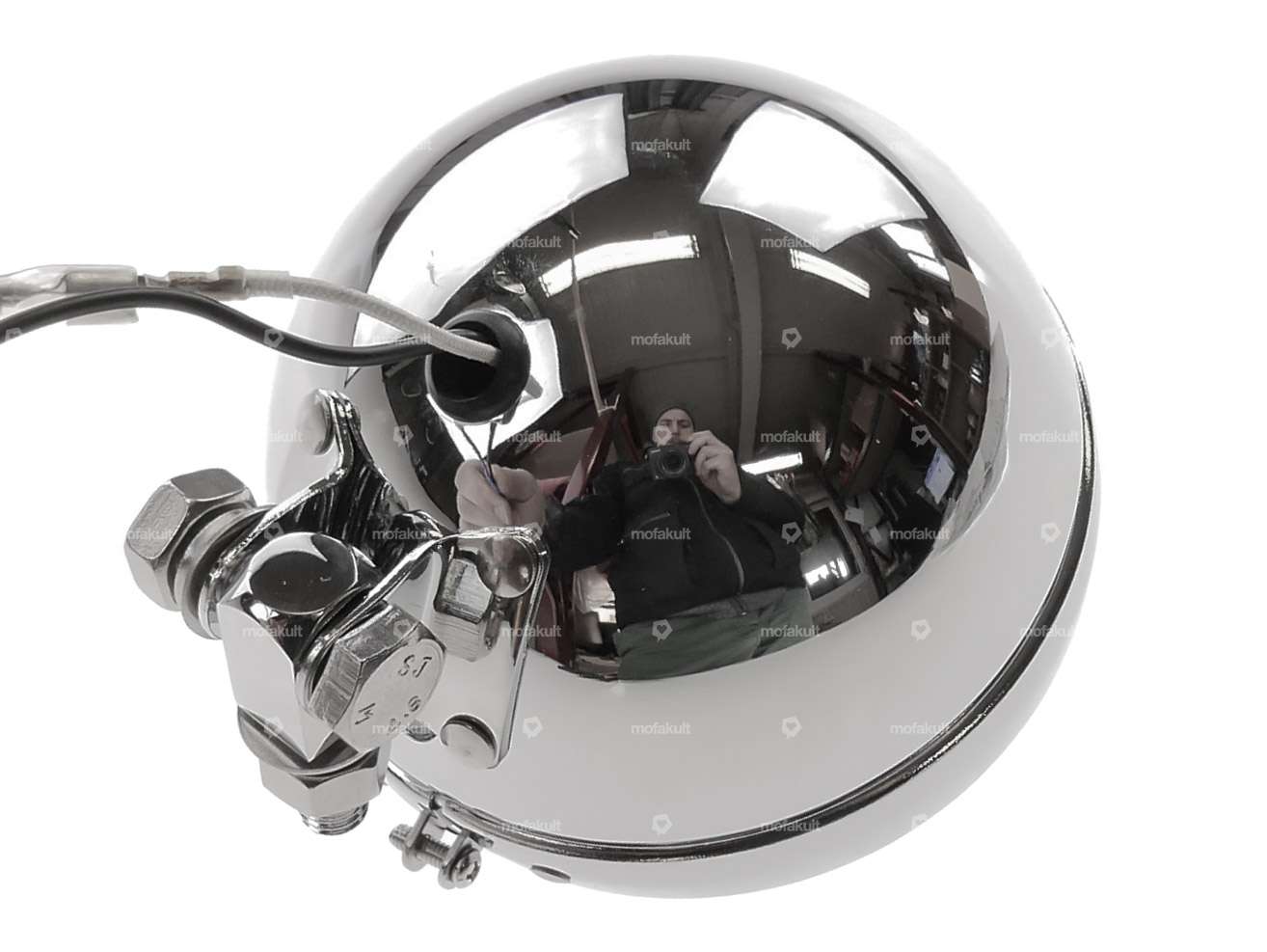 Phare "Louisiana" chromé Carousel Image 4