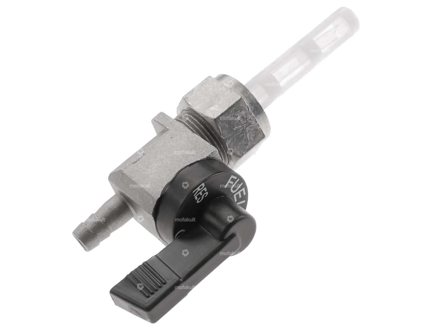 Robinet d'essence OMG vertical M16x1 marqué (avec écrou-raccord) sortant vers le bas Carousel Image 3