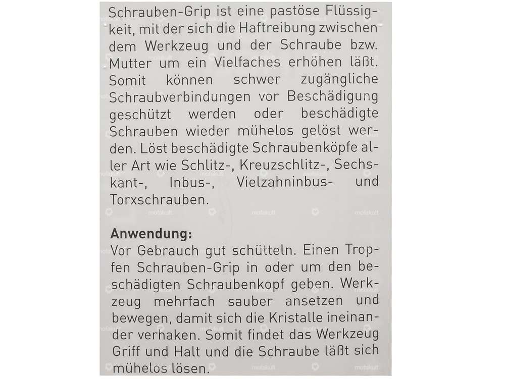 LIQUI MOLY Grip pour vis 20g Carousel Image 2