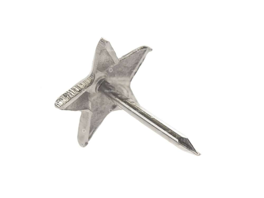 Decorative nail star nickel-plated Carousel Image 2
