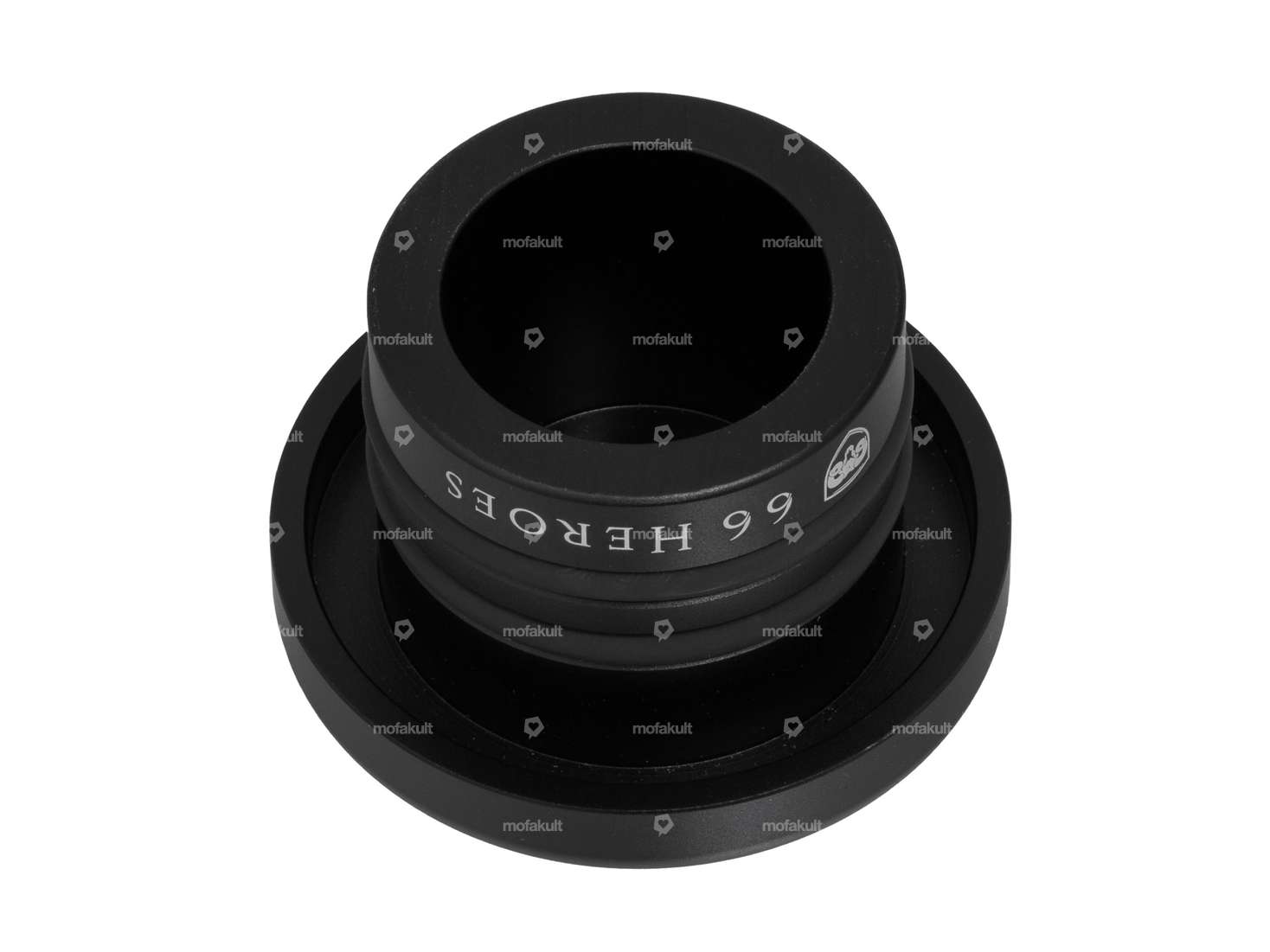 66HEROES Bouchon de réservoir rond noir | Zündapp Belmondo Carousel Image 2