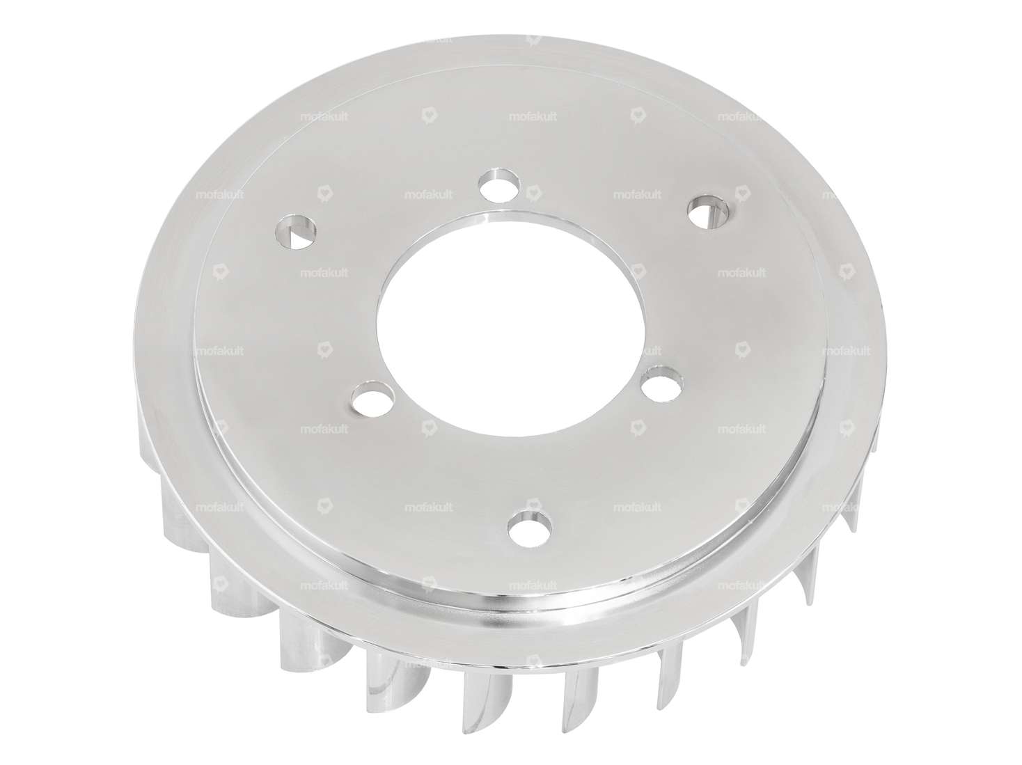 swiing® ingenious Roue de ventilateur aluminium chromé | Sachs 50/2, 50/3 (EVO, HPI, Bosch, Ducati) Carousel Image 2