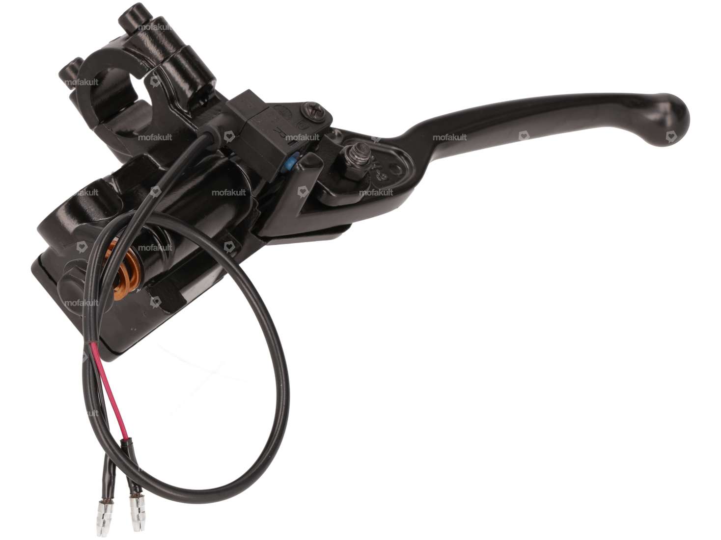 Brake lever right disc brake with oil reservoir black Carousel Image 3