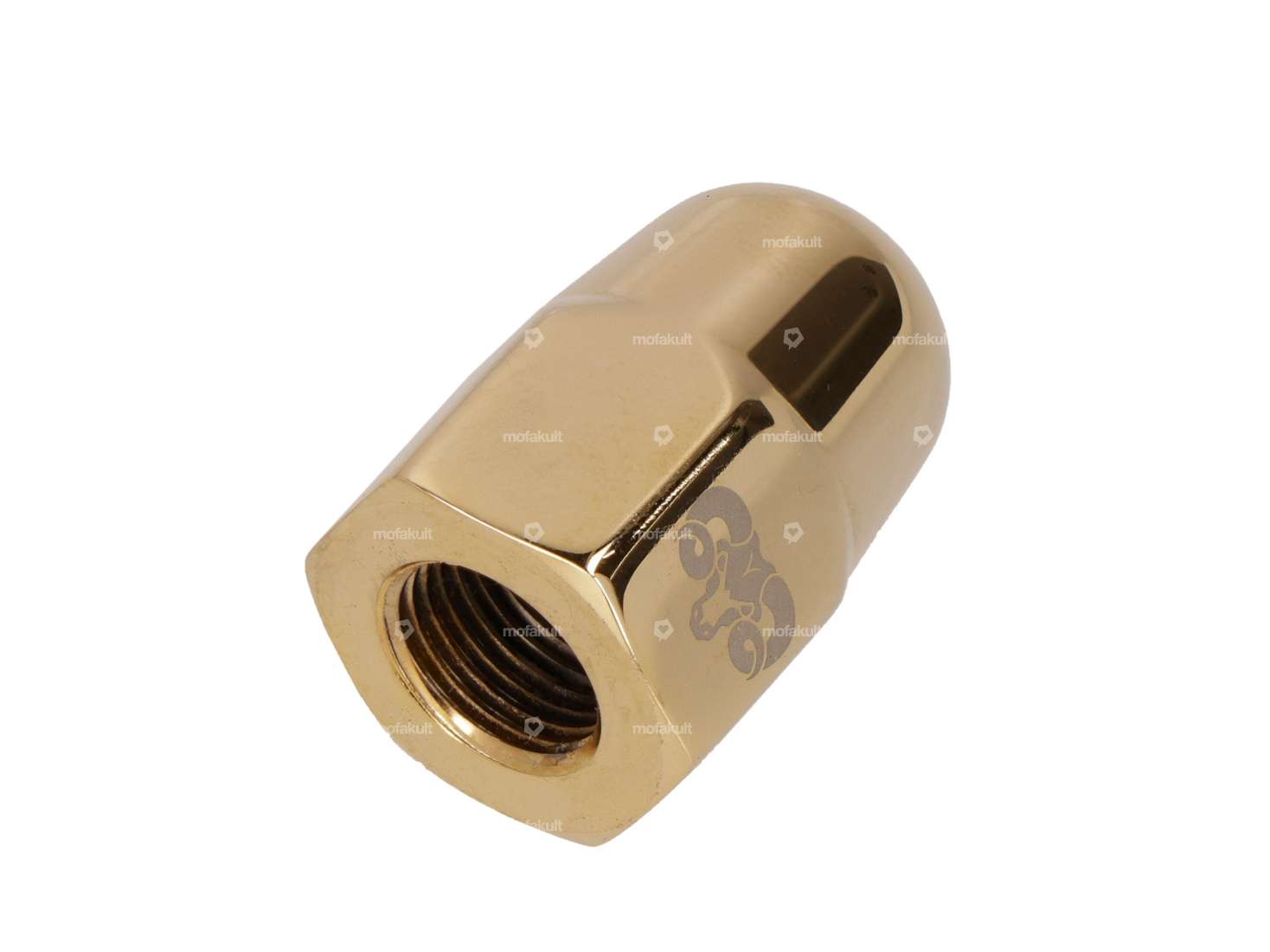 66HEROES Écrou borgne M10.5x1 Retraite Inox or Carousel Image 2